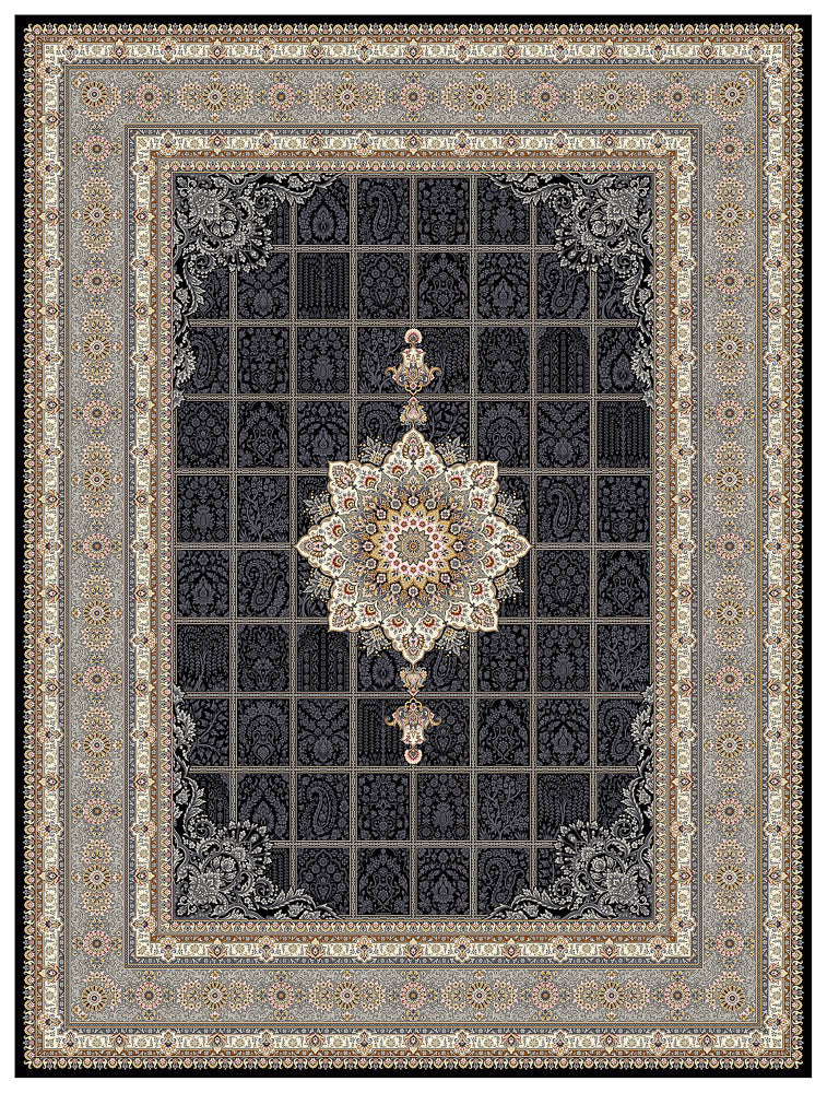 Orientalischer Webteppich - Eastern Elegance - rechteckig