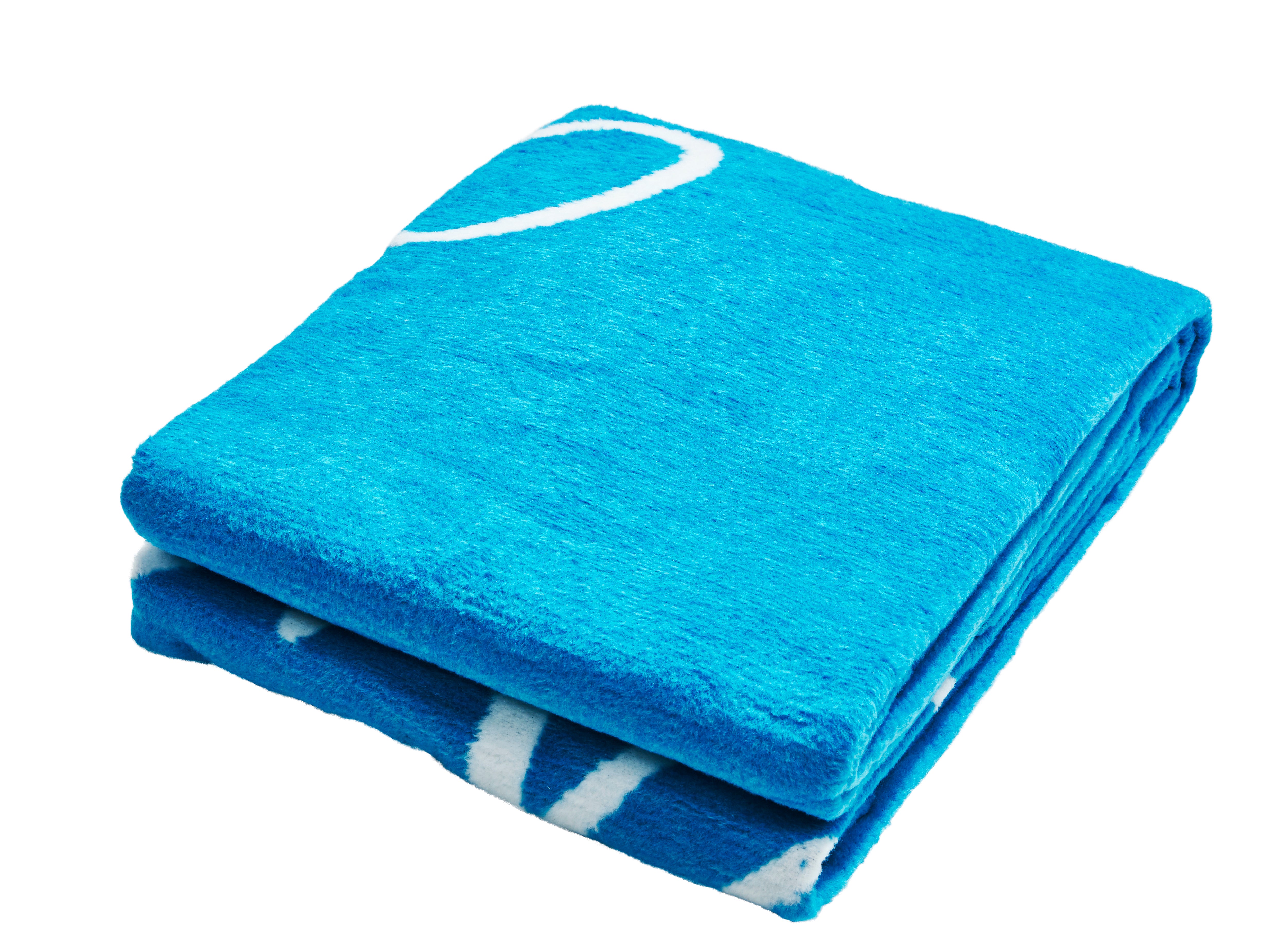 Decke Eliza Do Not Disturb Türkis 150x200cm