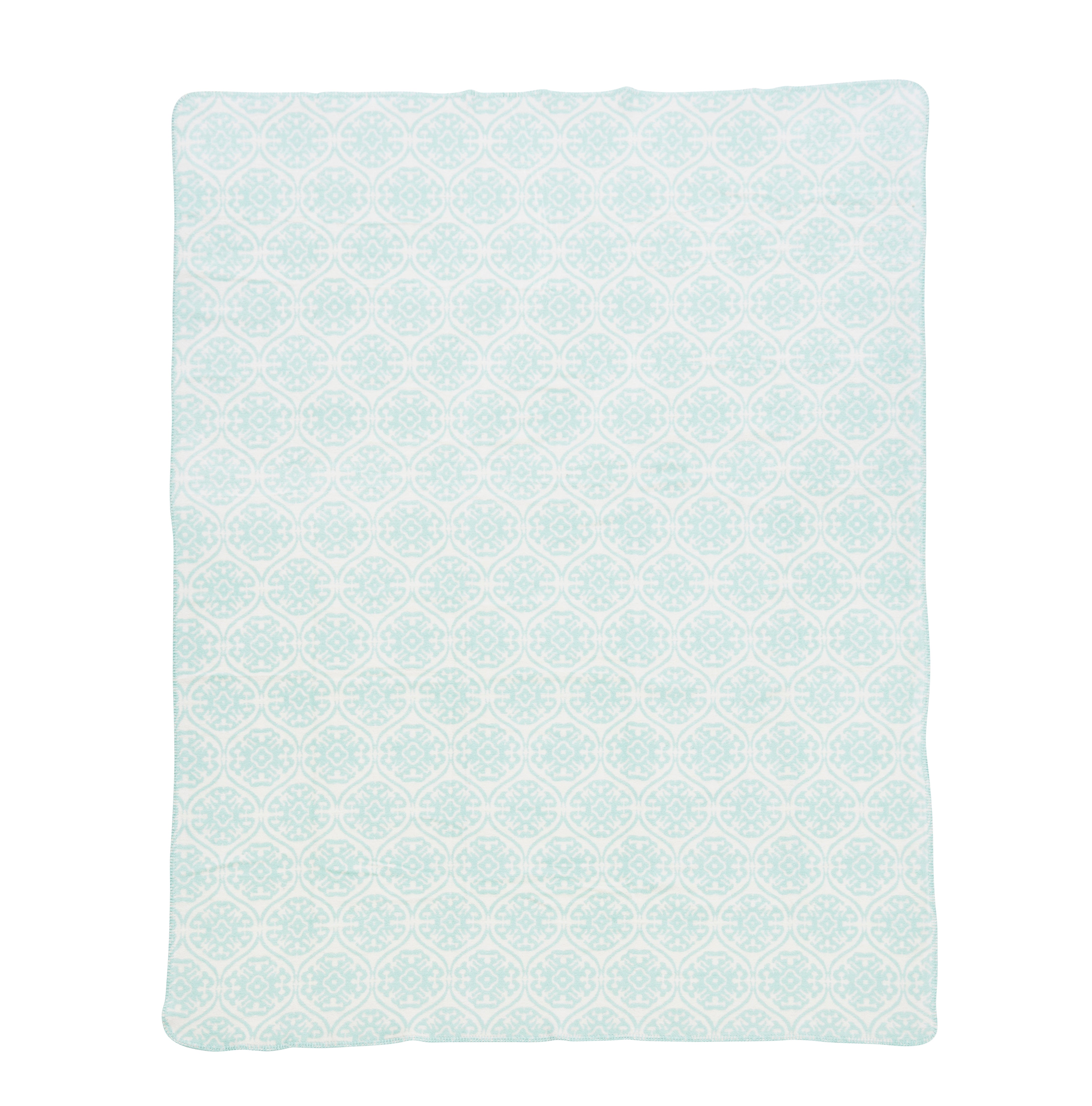 Decke Florenz Mint mit Muster 150x200cm