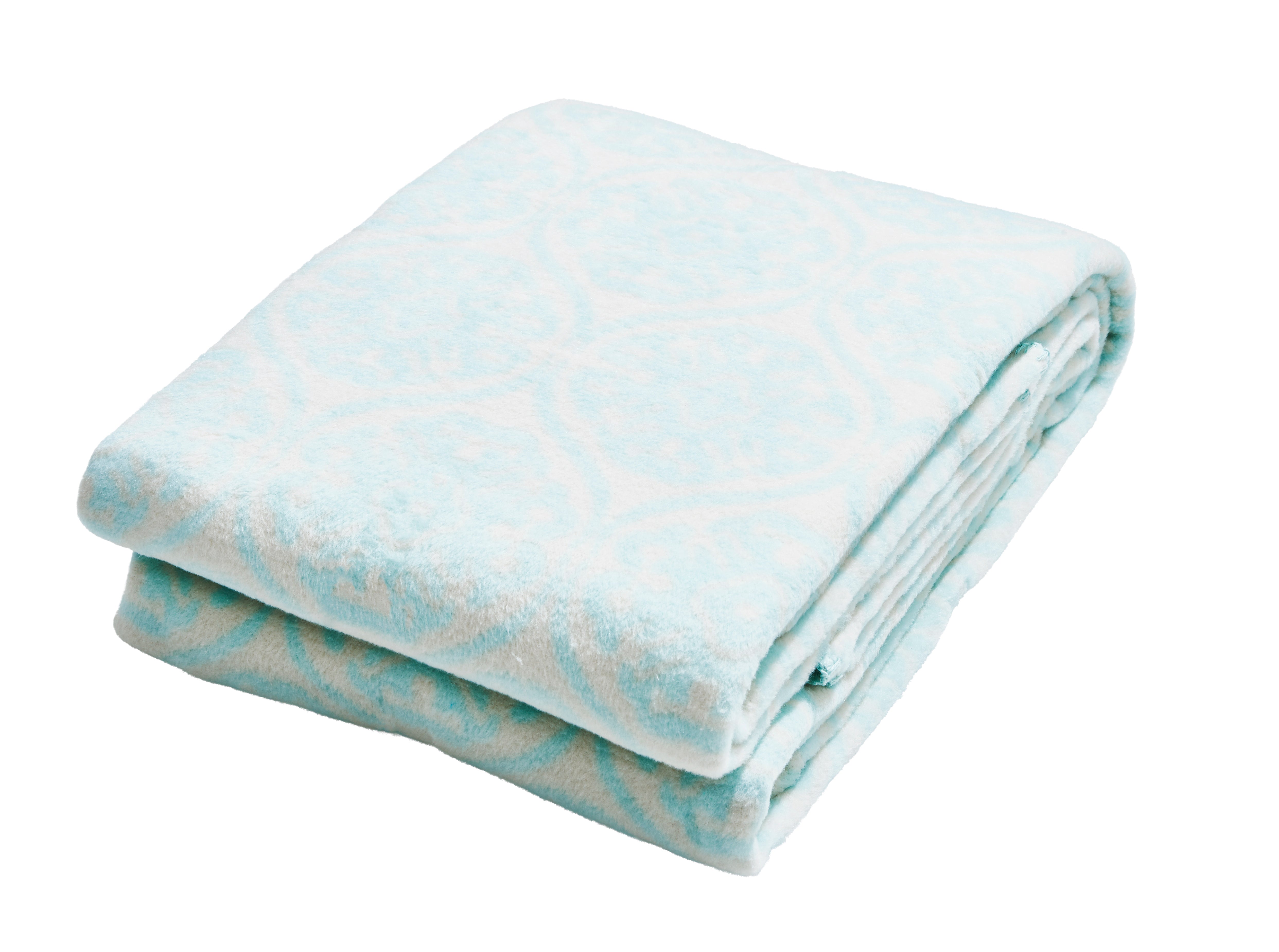 Decke Florenz Mint mit Muster 150x200cm