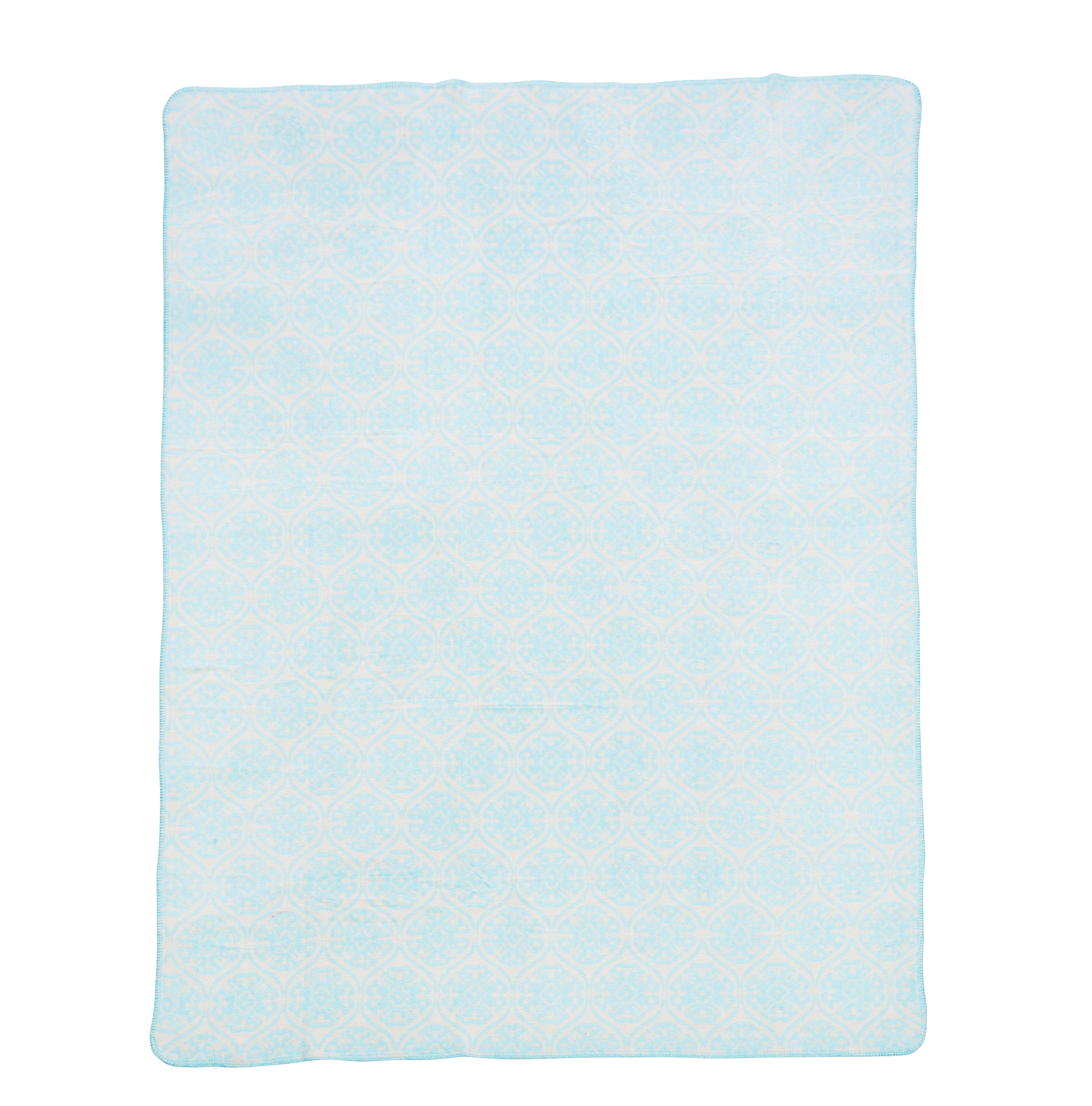 Decke Florenz Mint mit Muster 150x200cm