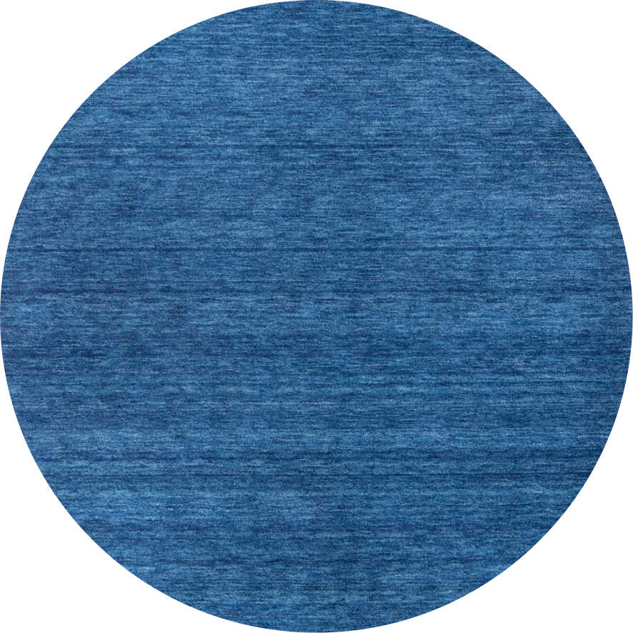 Gabbeh Teppich - Softy - Uni - rund