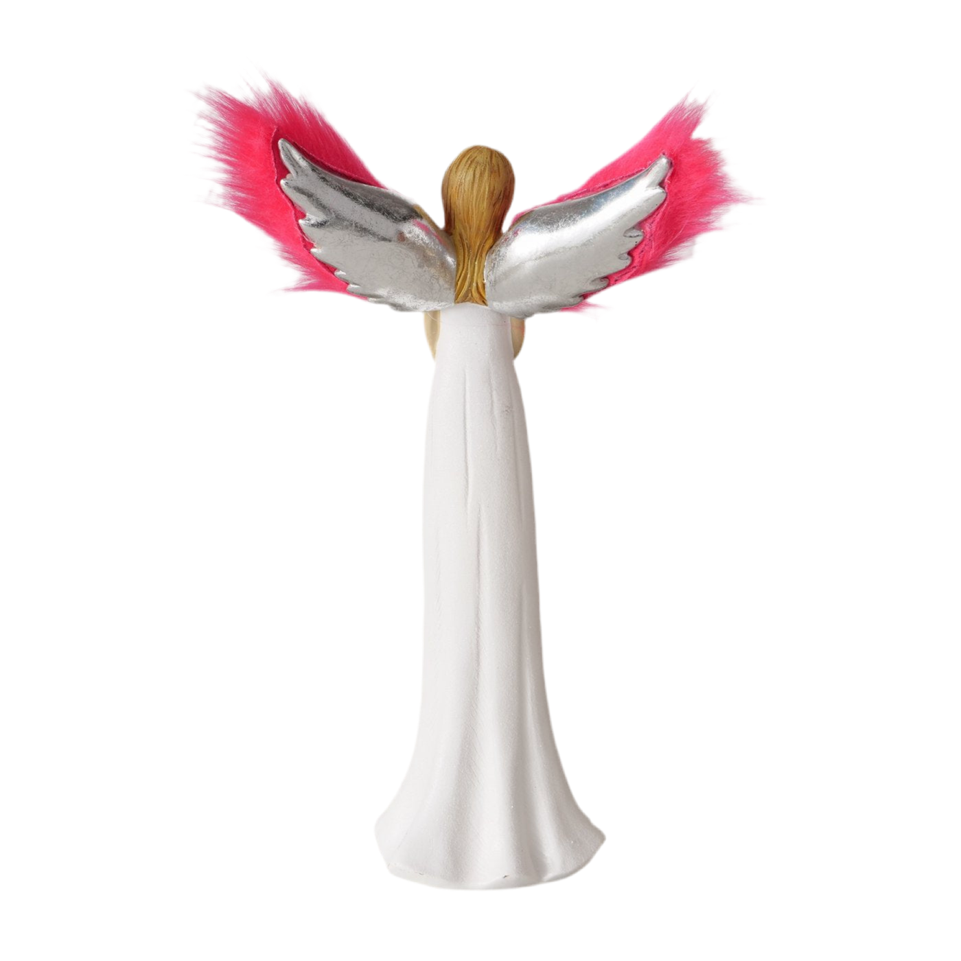 Engelfigur Penny Mädchen Rosa Glitzer Handarbeit Dekofigur Höhe 38cm
