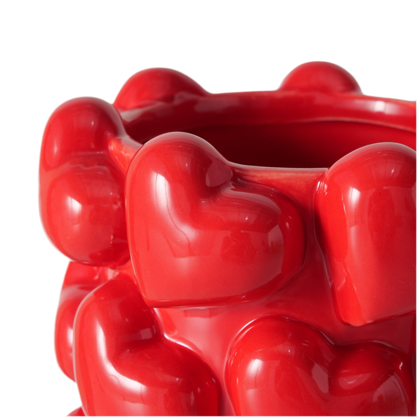 Vase mit Herzen – Romantische Deko für stilvolle Akzente