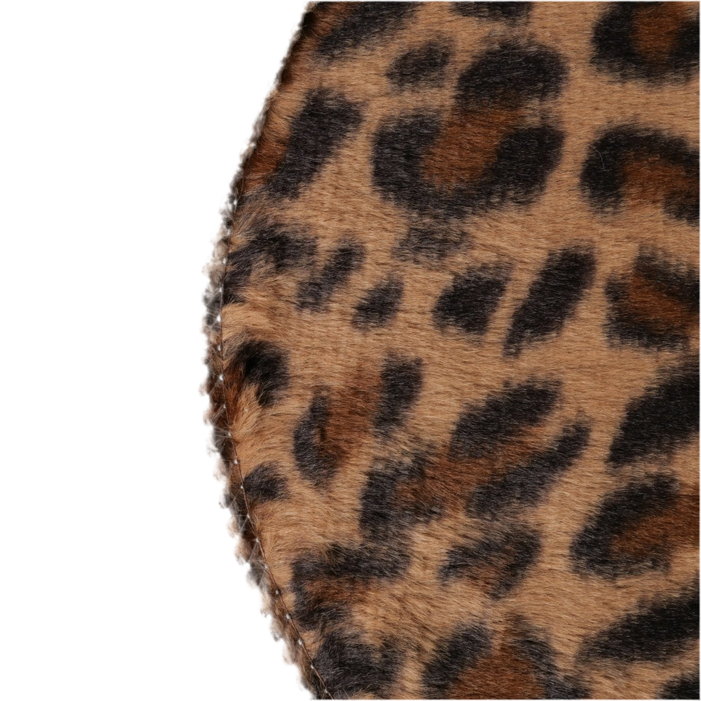 Dekofell Savanna – Leopardenmuster Teppich, 90x60 cm, Braun