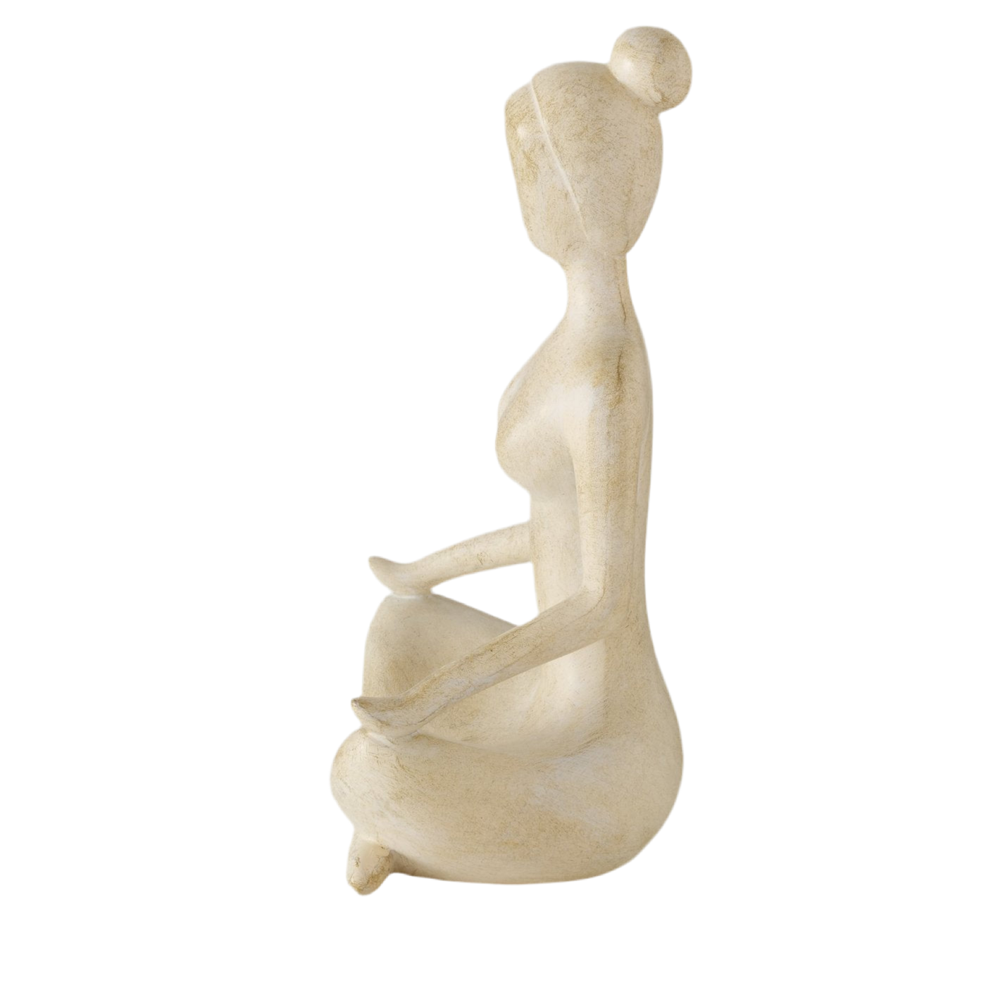 3er Set Yoga Damen Figuren Tranquilla in Shabby Look 30 cm