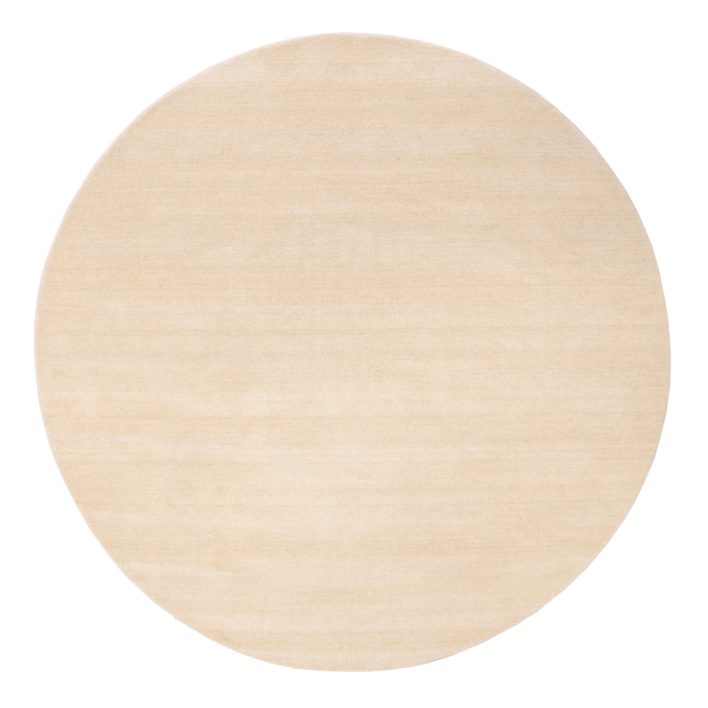 Gabbeh Teppich - Softy - Uni - rund
