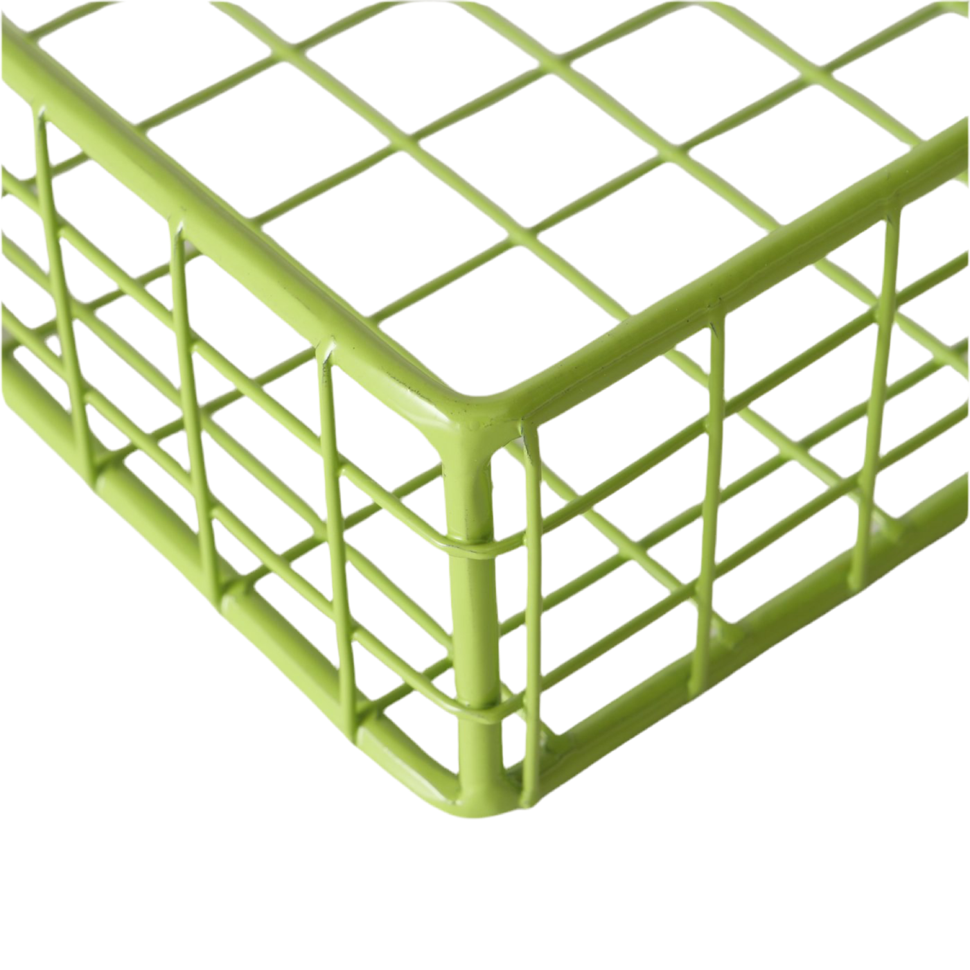 Serviettenhalter Metall grün matt modern Bamba