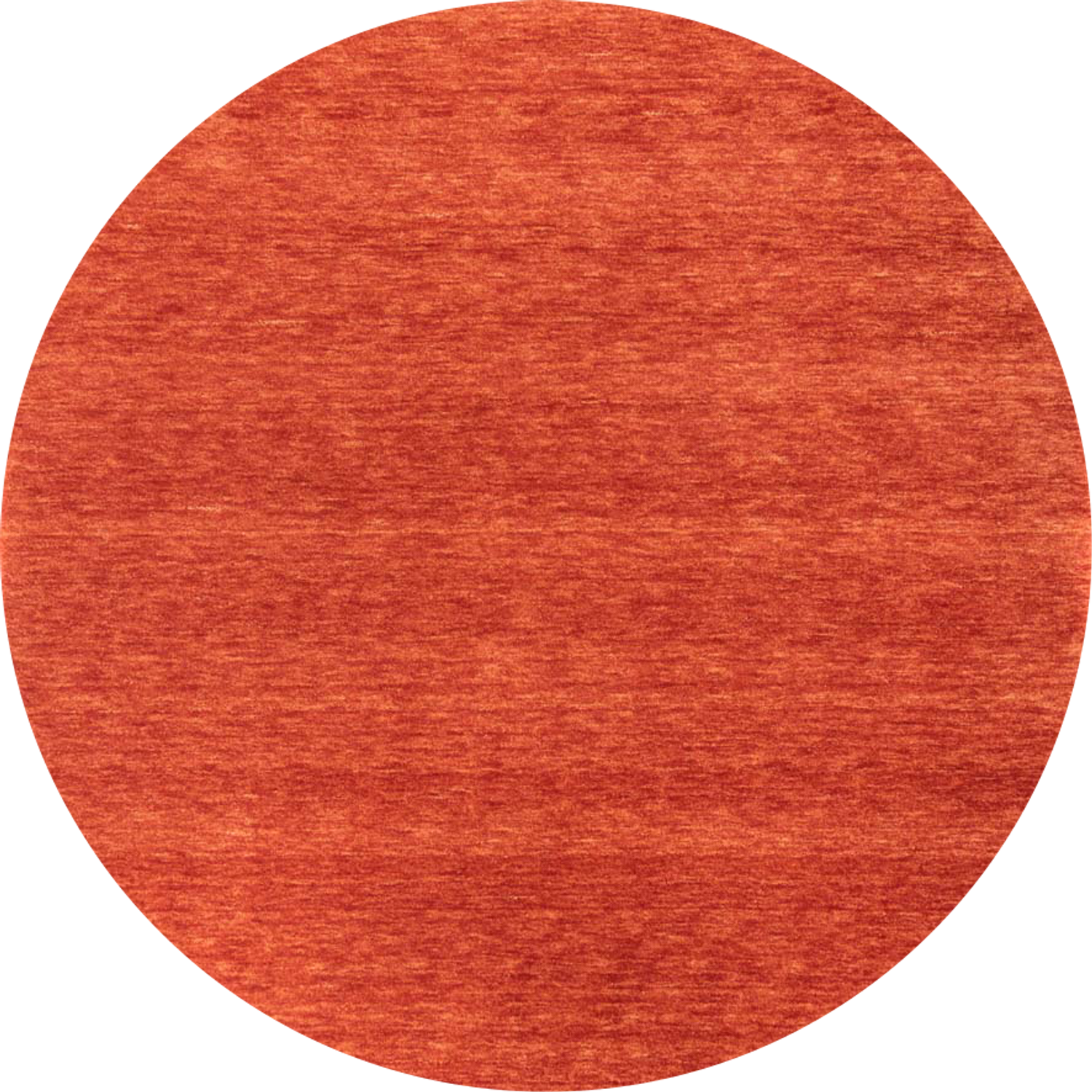 Gabbeh Teppich - Softy - Uni - rund