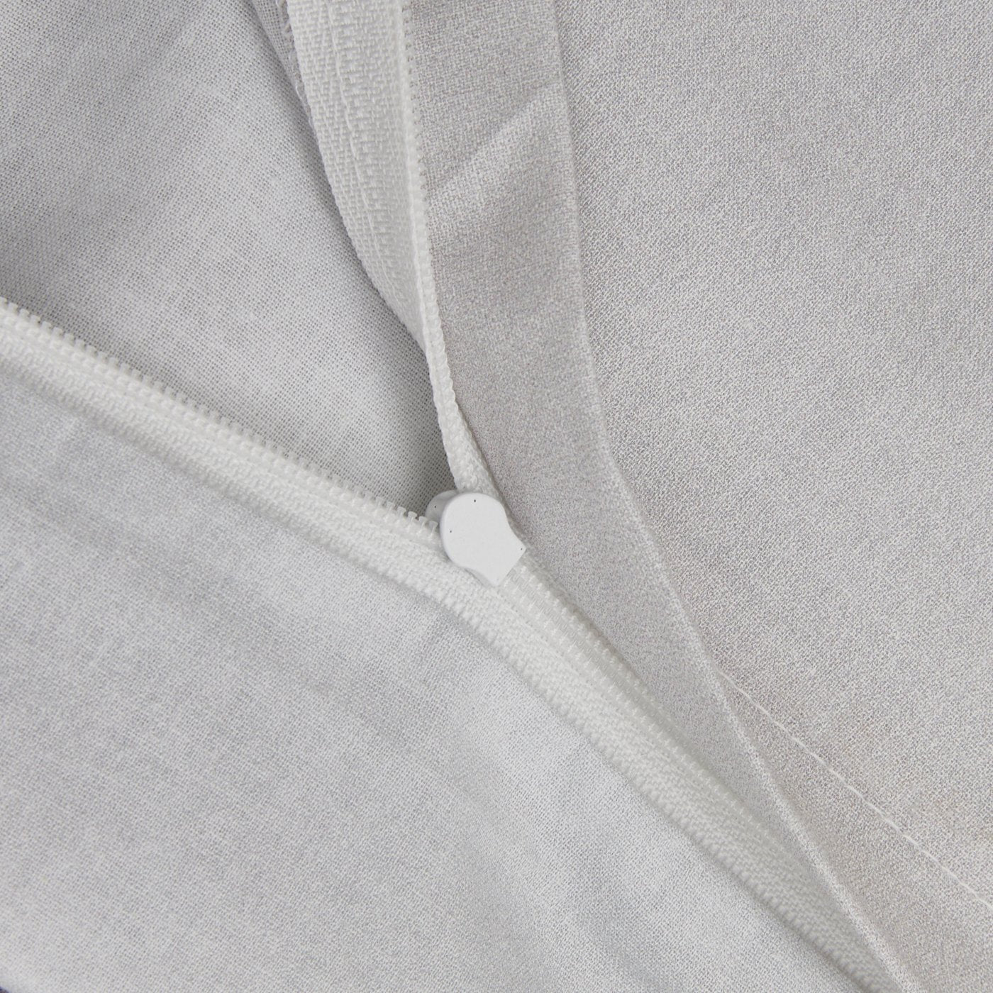 Wendebettwäsche Snowy Duo Schneemann Grau 135x200 cm 2tlg.