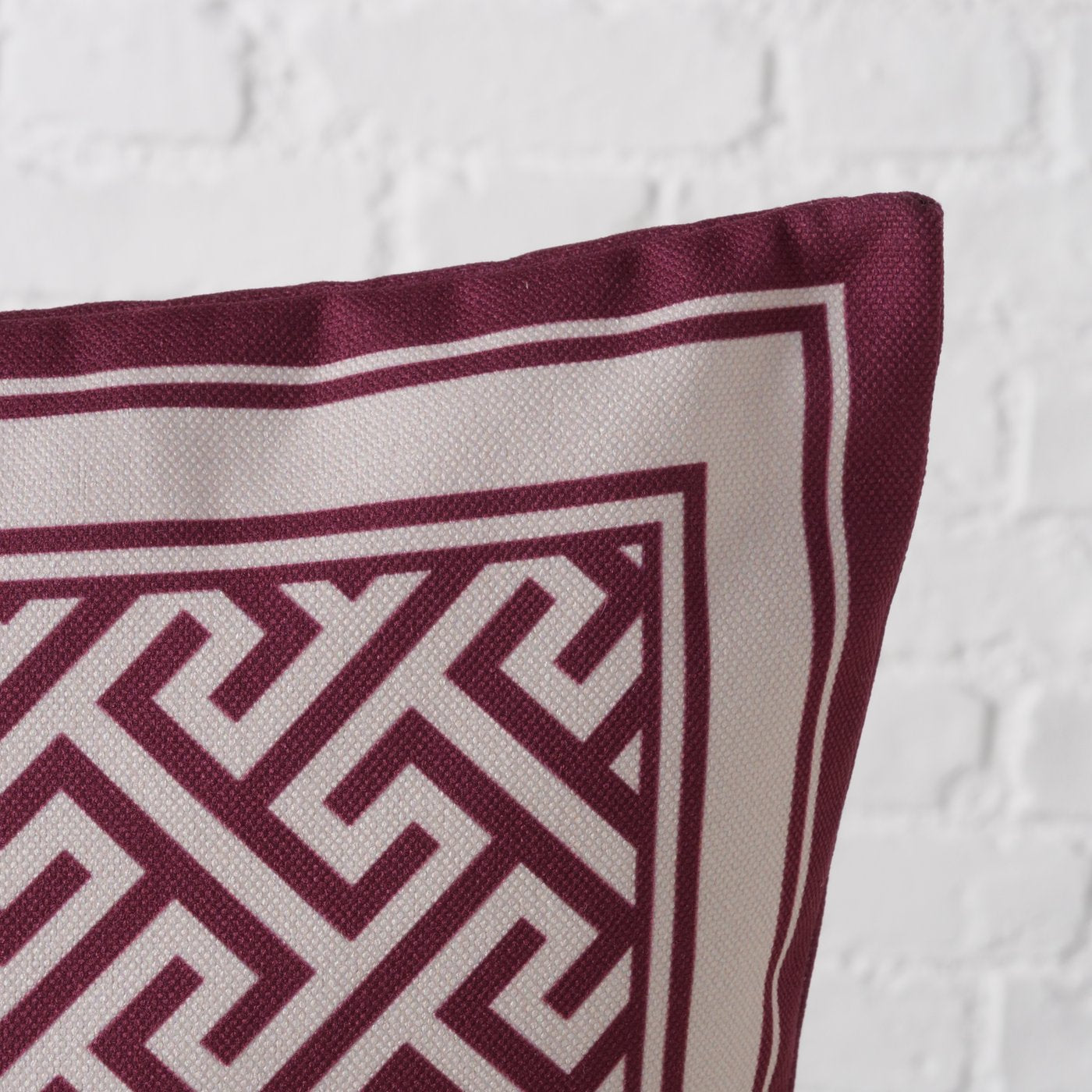 Kissen Palazzo mit abstraktem Ornament-Design 45x45 cm