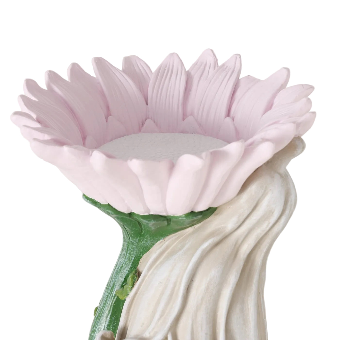 Pedder Blütenzauber Gartenwichtel 39 cm Grau Rosa