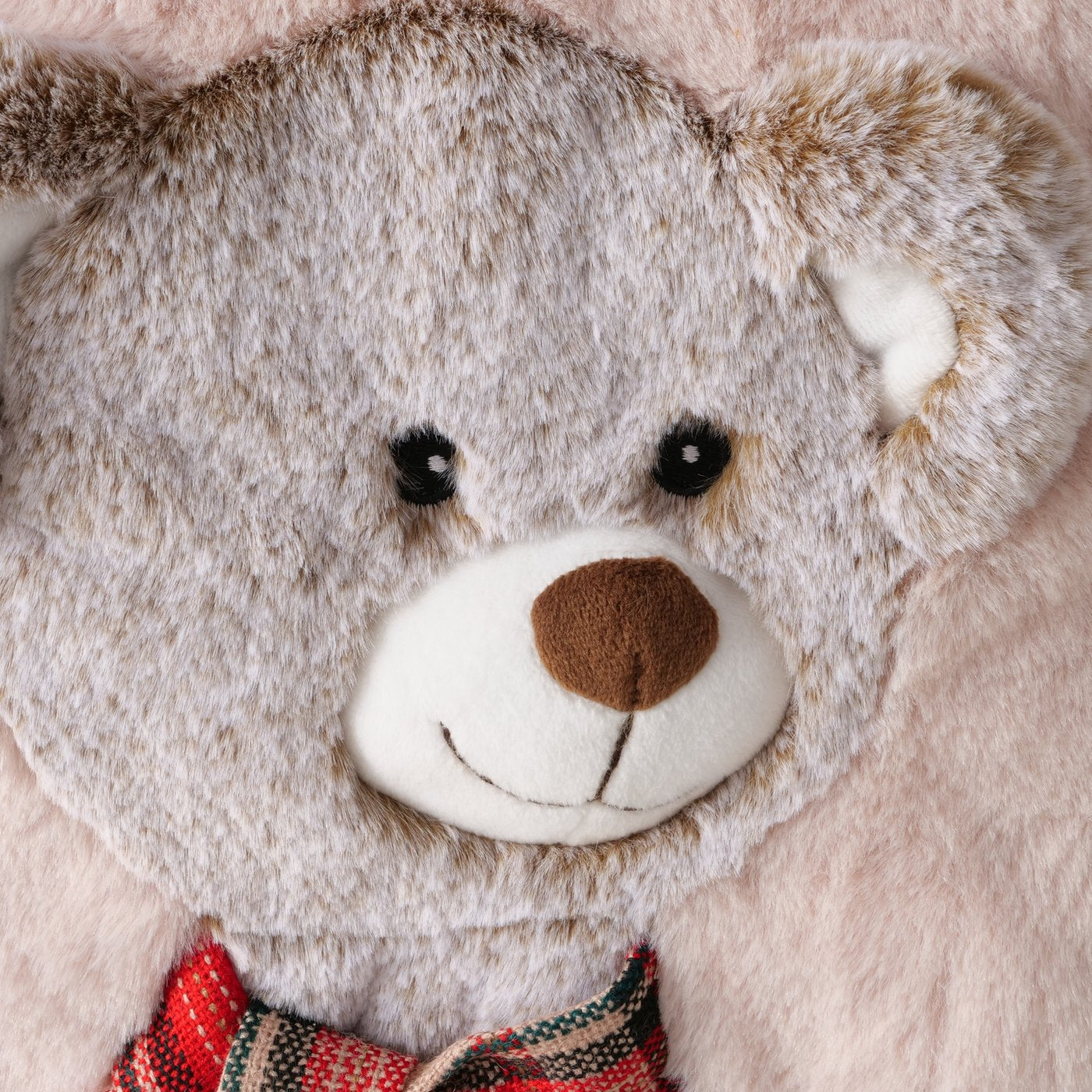 Kuscheliges Bären Dekokissen Leon 35x35 cm