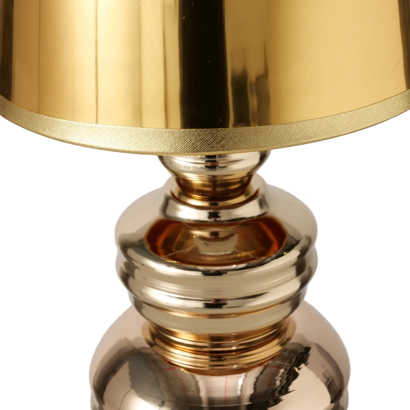 Georgia Tischleuchte Gold Metall 53 cm