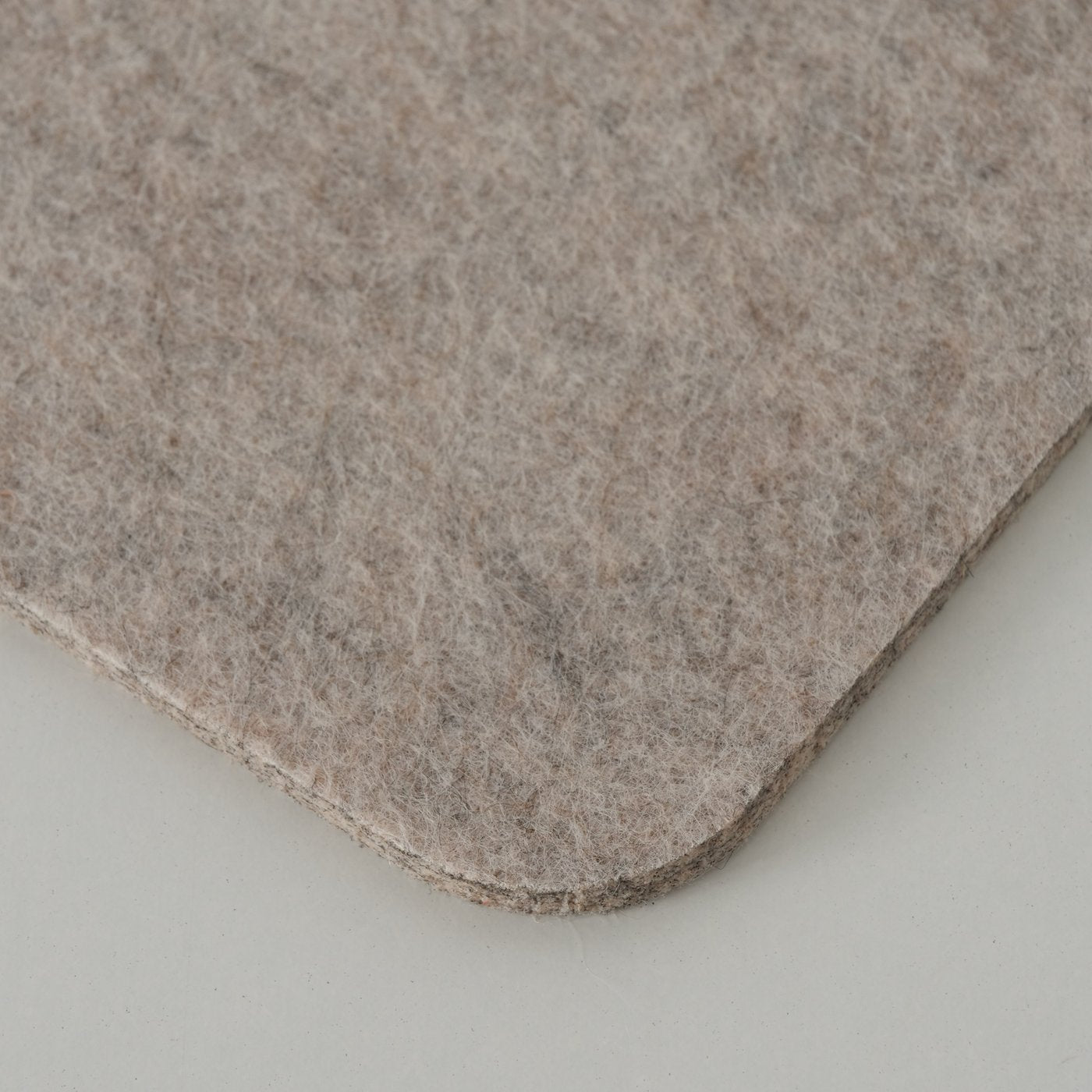 Tischset Lieblingsplatz 2er Set Filzoptik Beige Grau