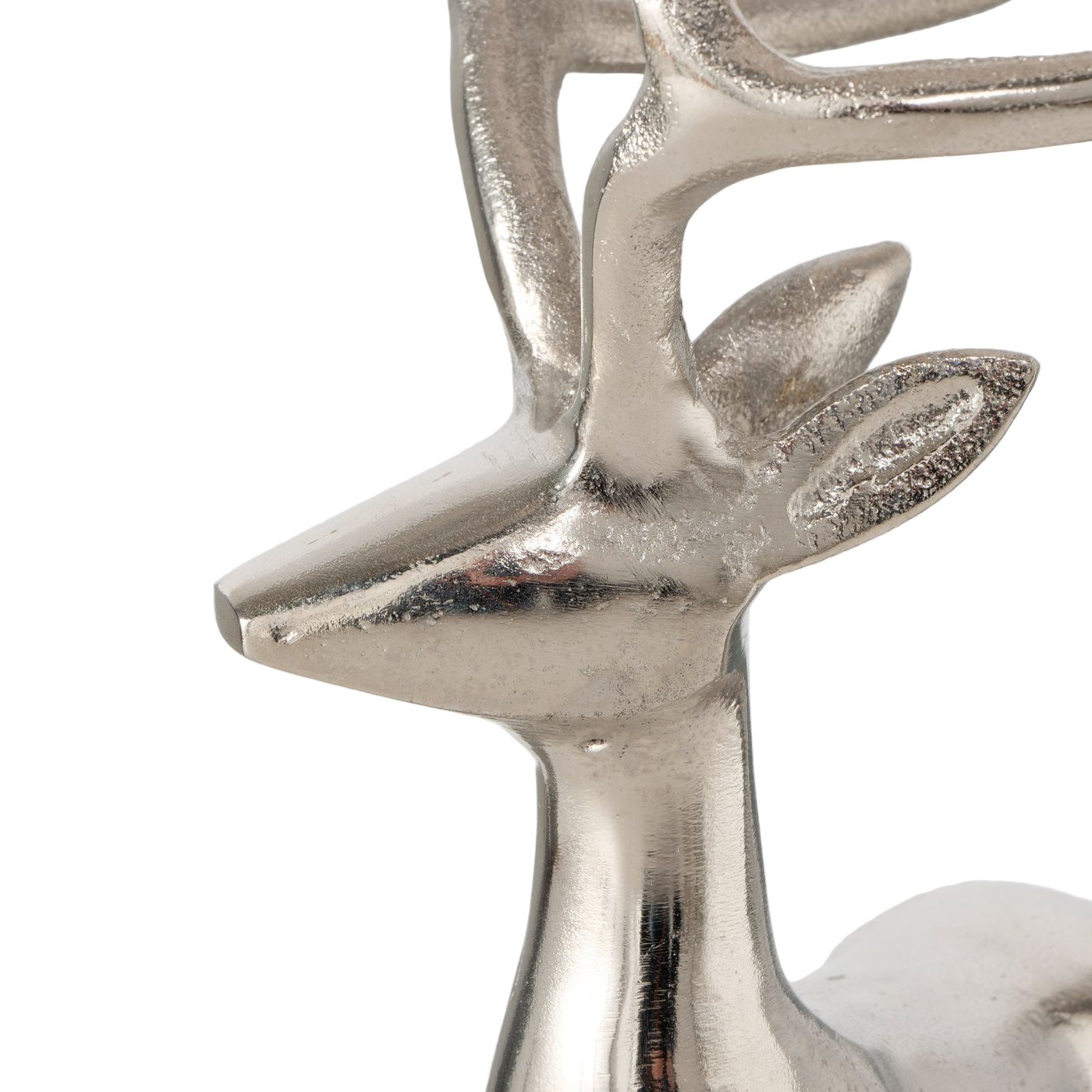 Premium Design Elegante Hirschfiguren Set 2 teilig Hochwertige Dekofiguren