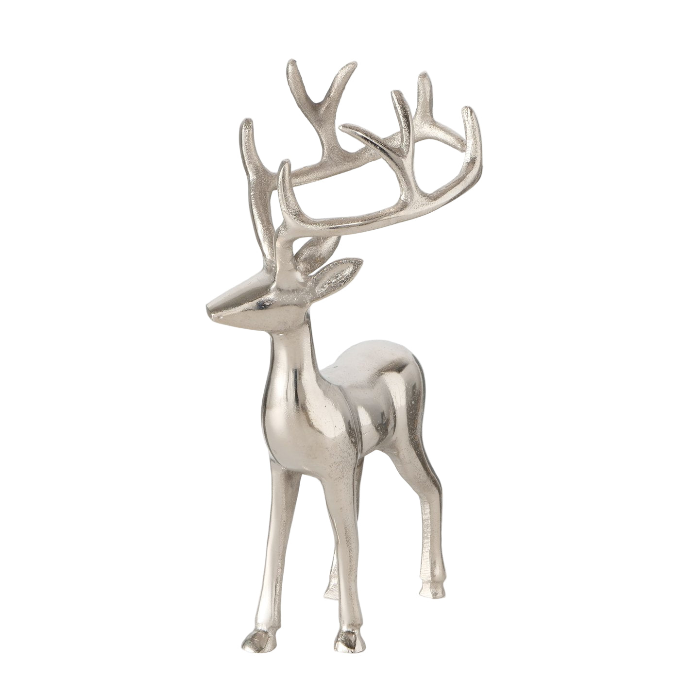 Premium Design Elegante Hirschfiguren Set 2 teilig Hochwertige Dekofiguren