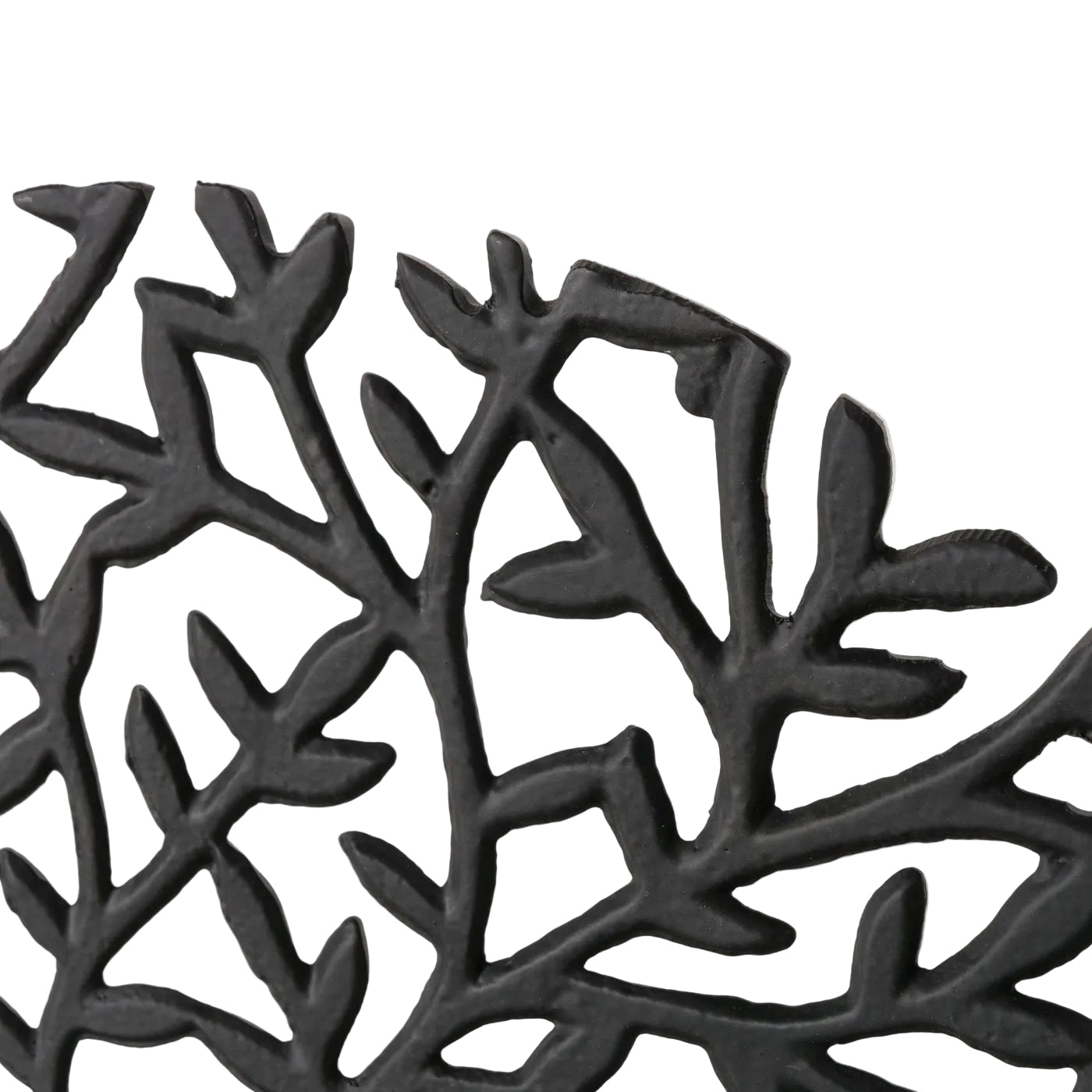 Dekoaufsteller Arboris Schwarz Metall 44cm