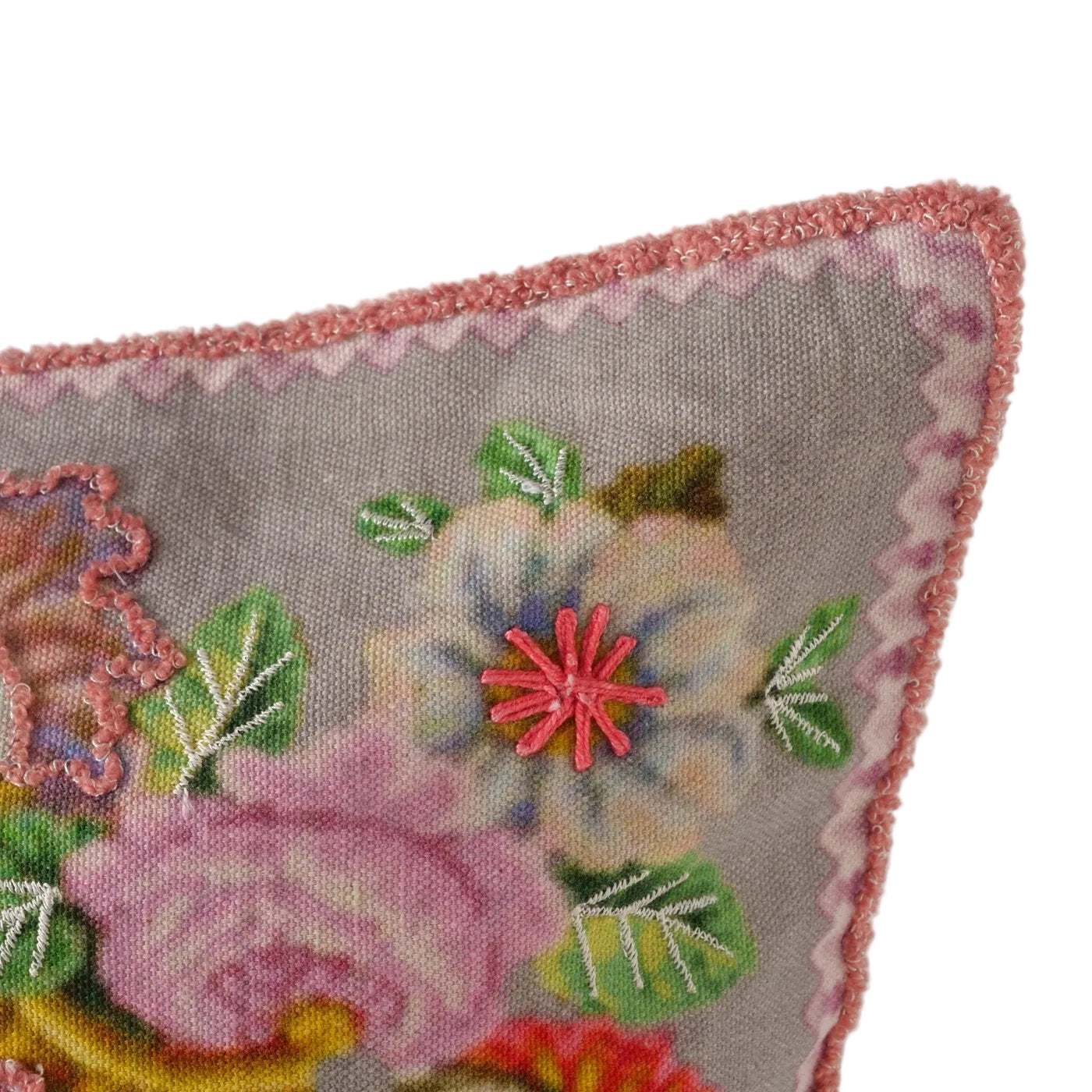 Kissen Florentine Rosalia Rechteck Baumwolle