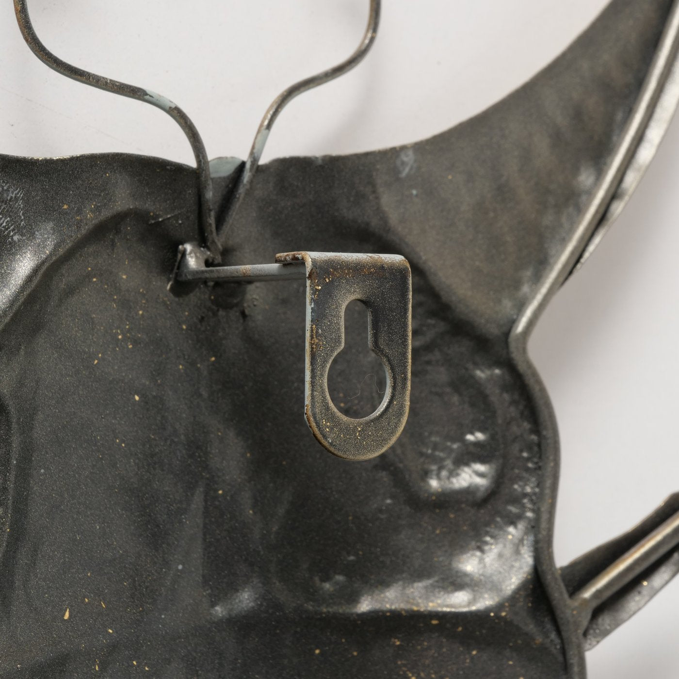 Wandobjekt Goldener Hirschkäfer Metall Deko