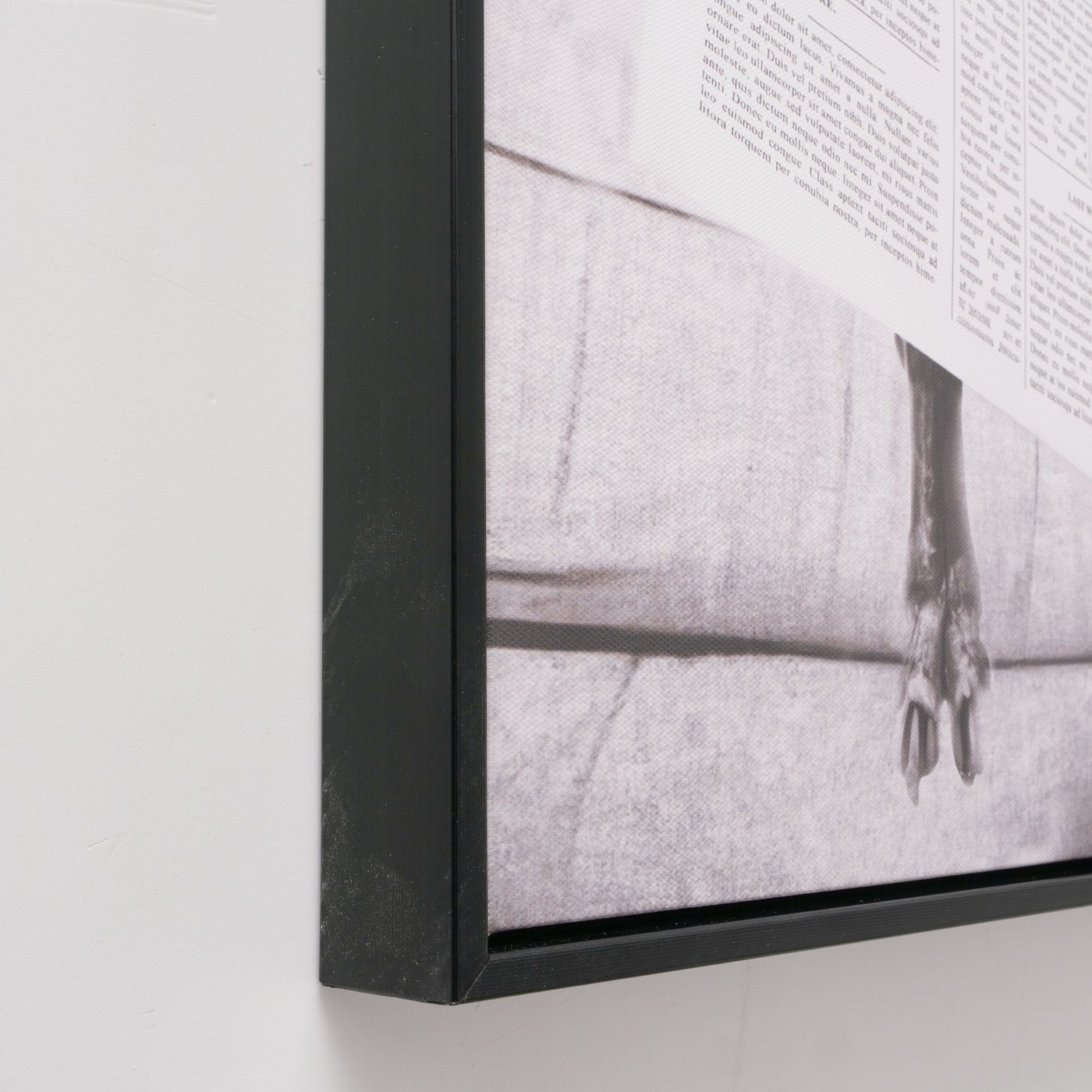 Leinwandbild Kuh Daily Moo 70x50 cm Kunstdruck mit Rahmen