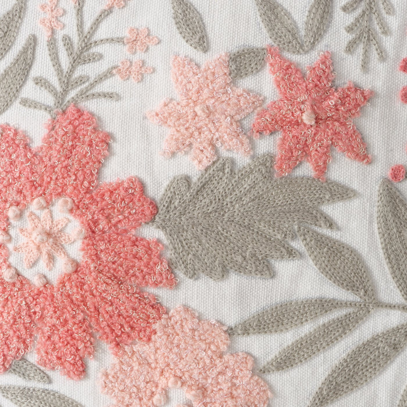 Kissen Floris Floral Handgefertigt 50x30 cm – Romantisches Blütendesign