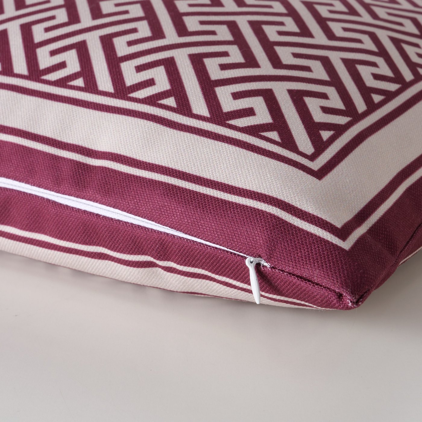 Kissen Palazzo mit abstraktem Ornament-Design 45x45 cm