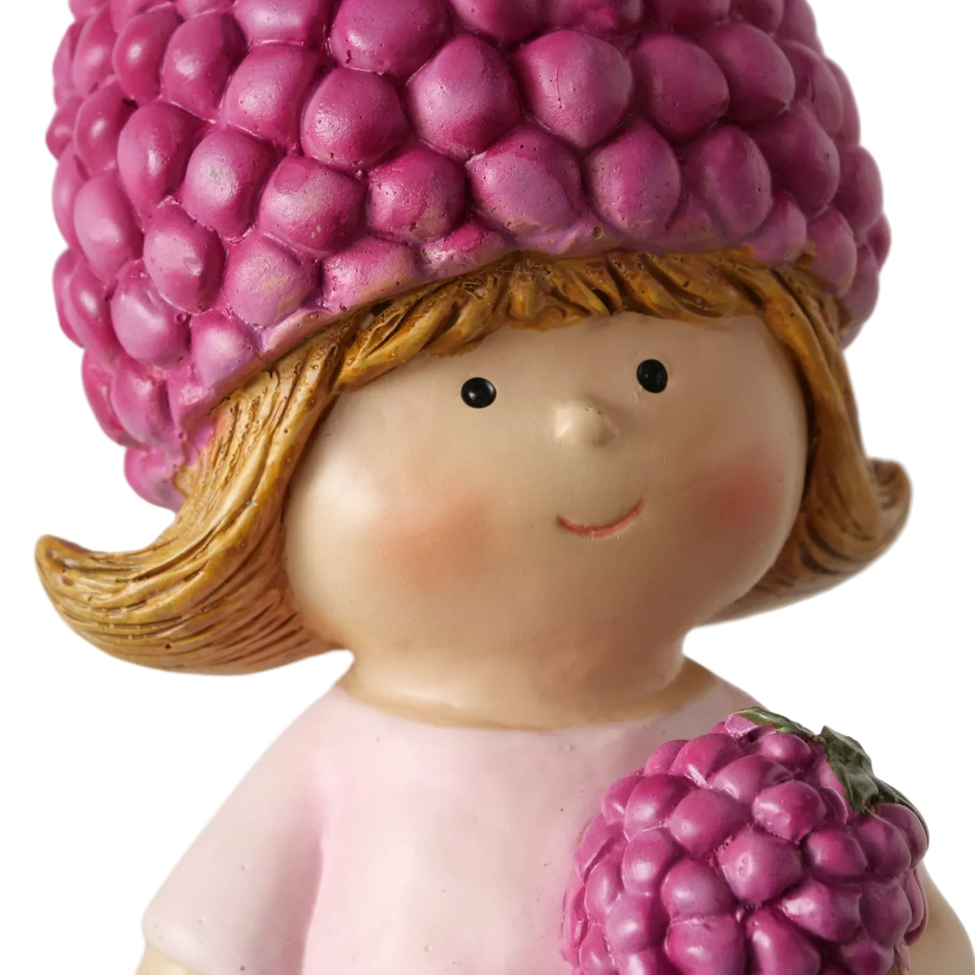 Kantenhocker Beerenfreunde Rubus – 2er Set Figuren mit Himbeermütze