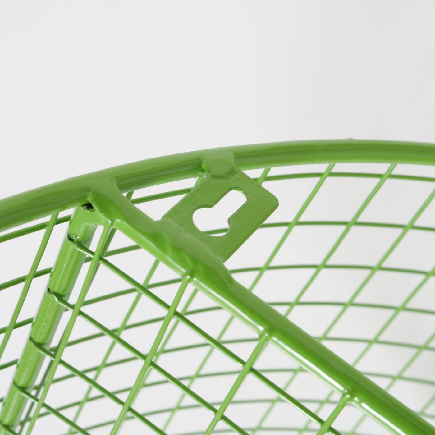 Metall Wandregal Bamba Grün Rund 55 cm