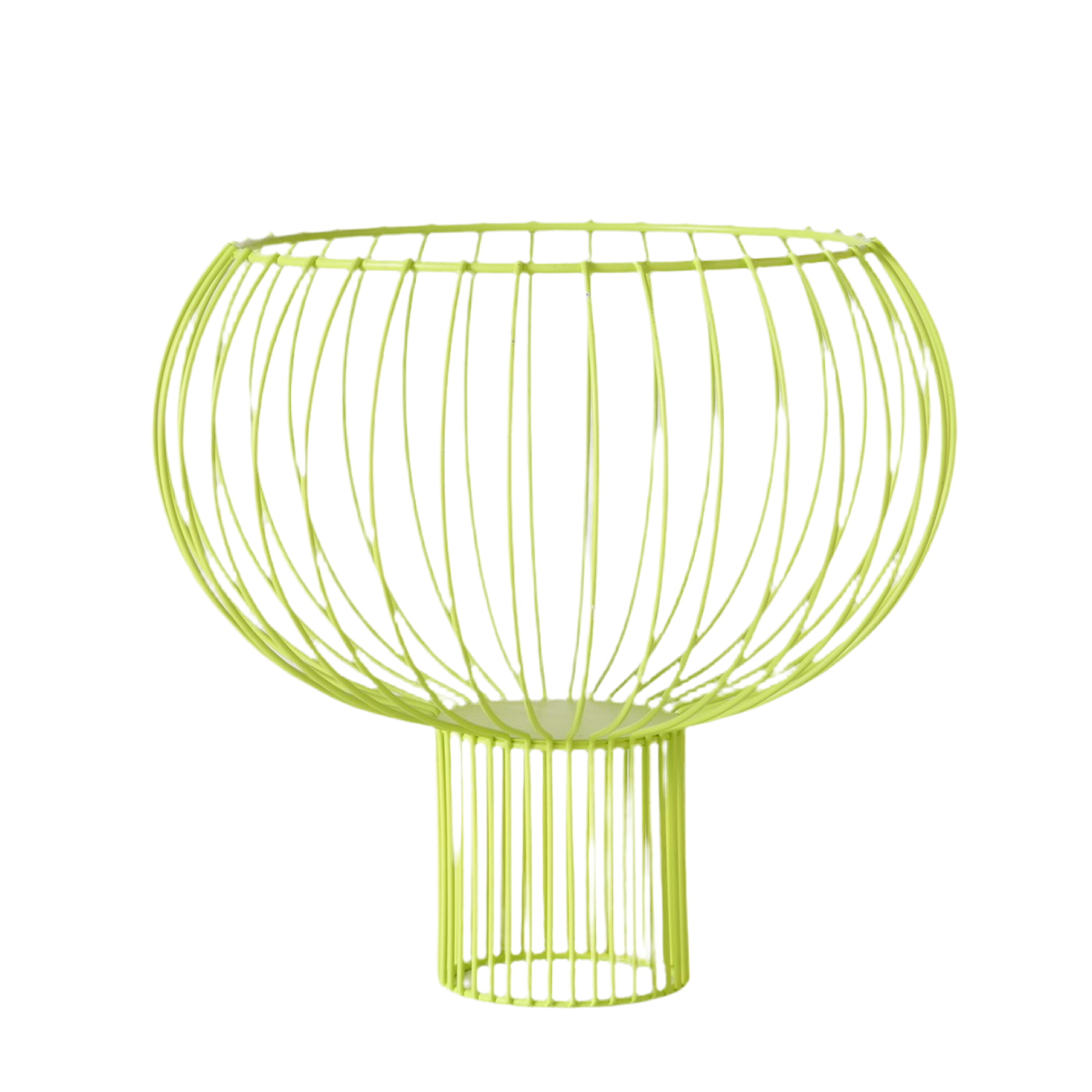 Deko Schale Metall grün modern rund matt Simone