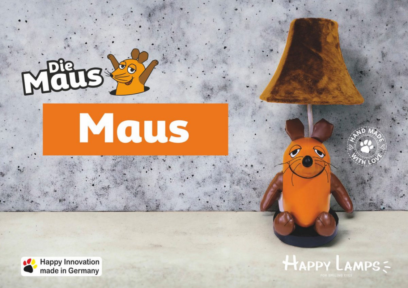Mouse from Sendung mit der Maus LED table lamp