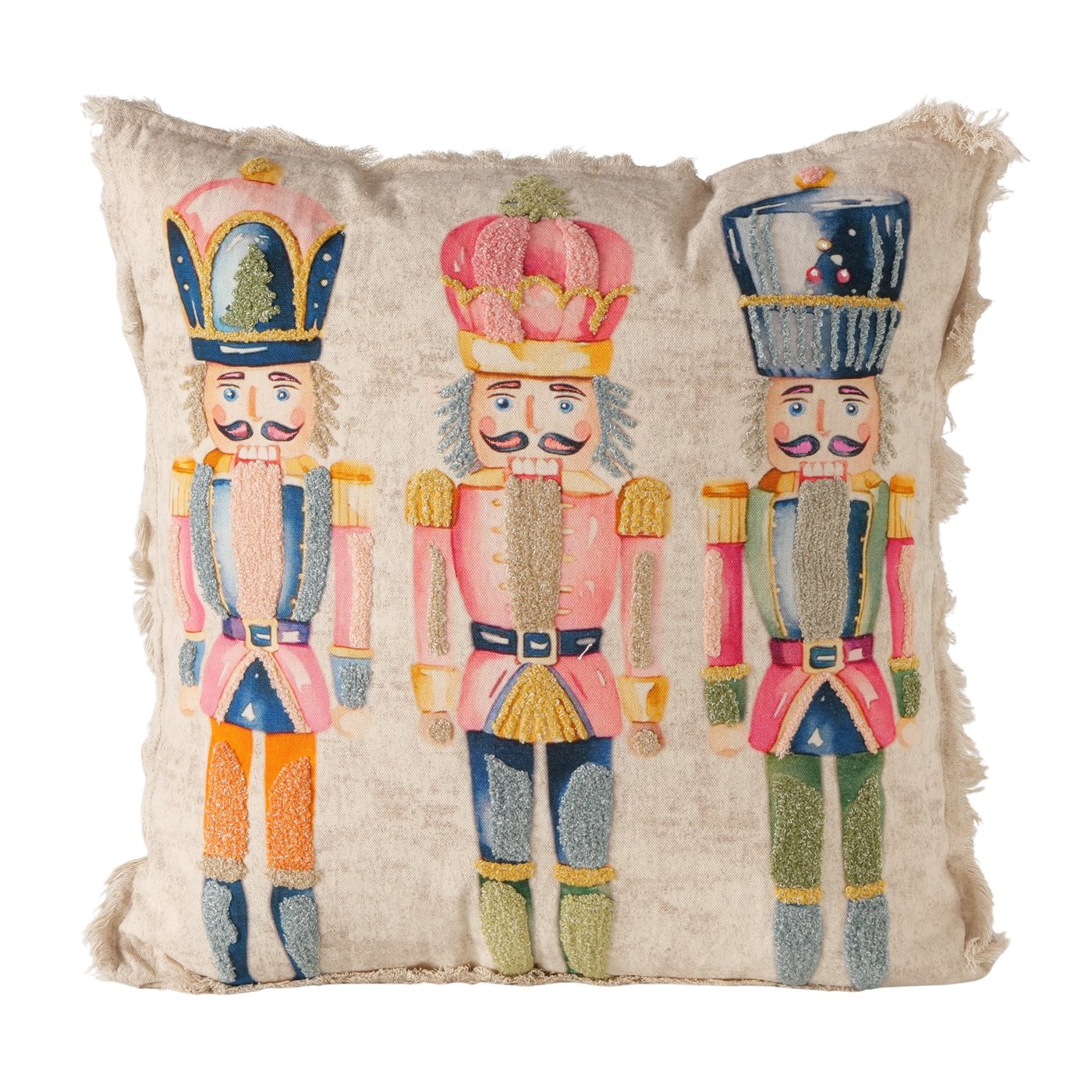 Weihnachtskissen Nussknacker Alrik 45 x 45 cm