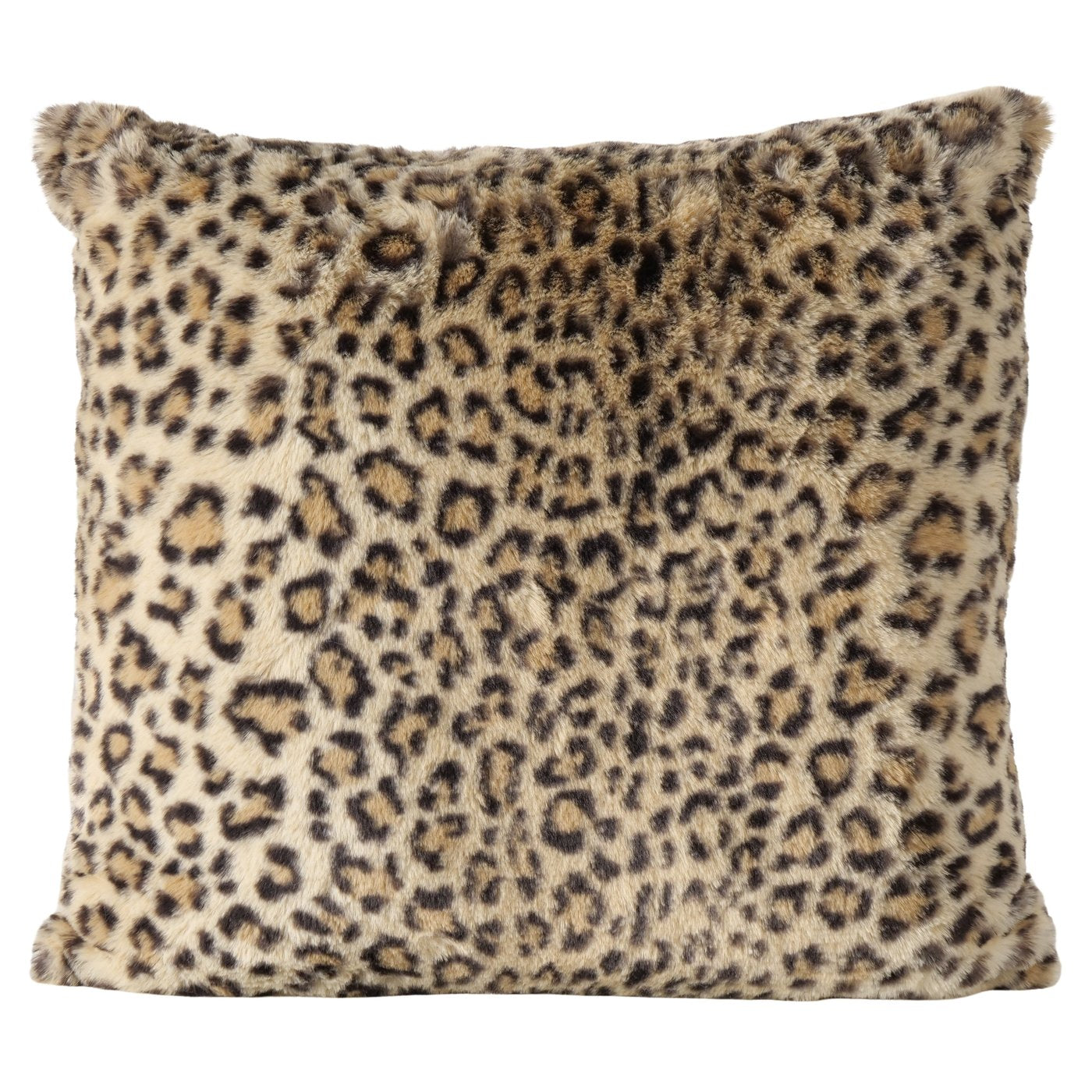 Kunstfell Kissen Wild Touch – Weiches Sofakissen mit Leopardenmuster