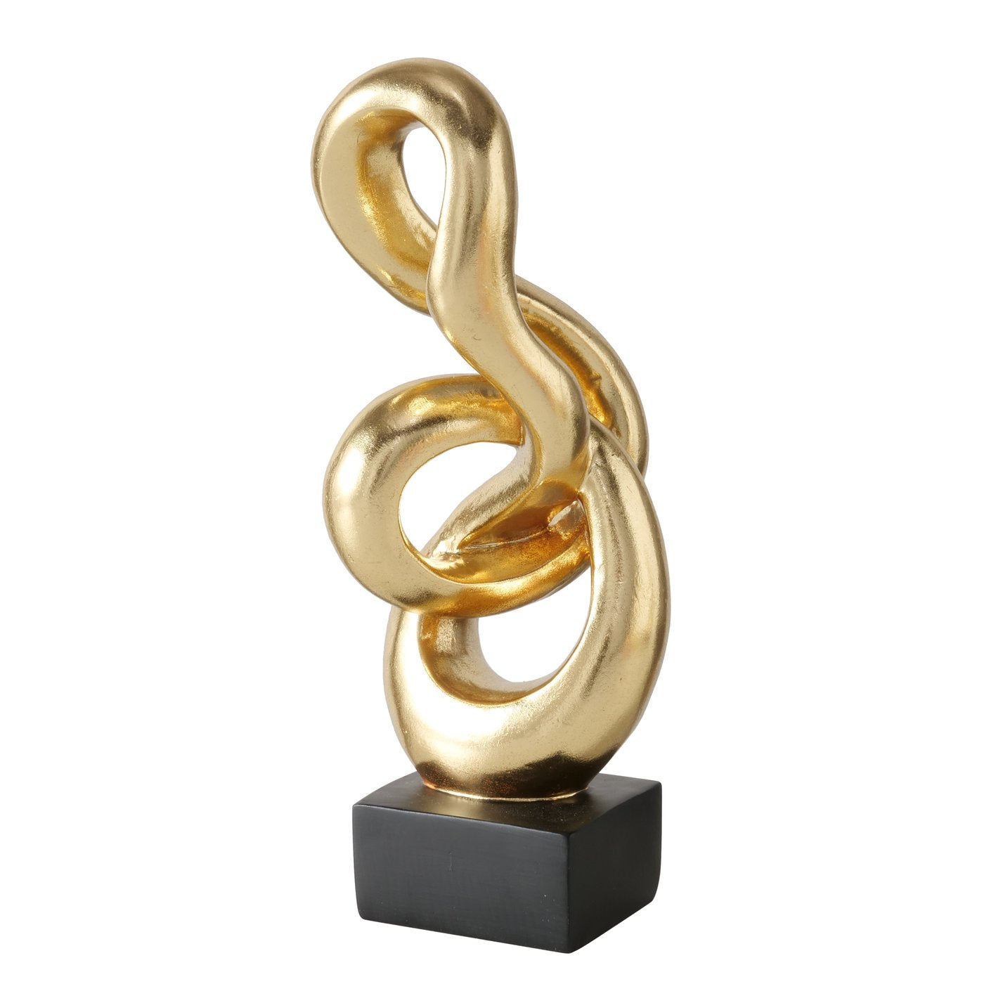 Skulptur Golden Infinity Chainy