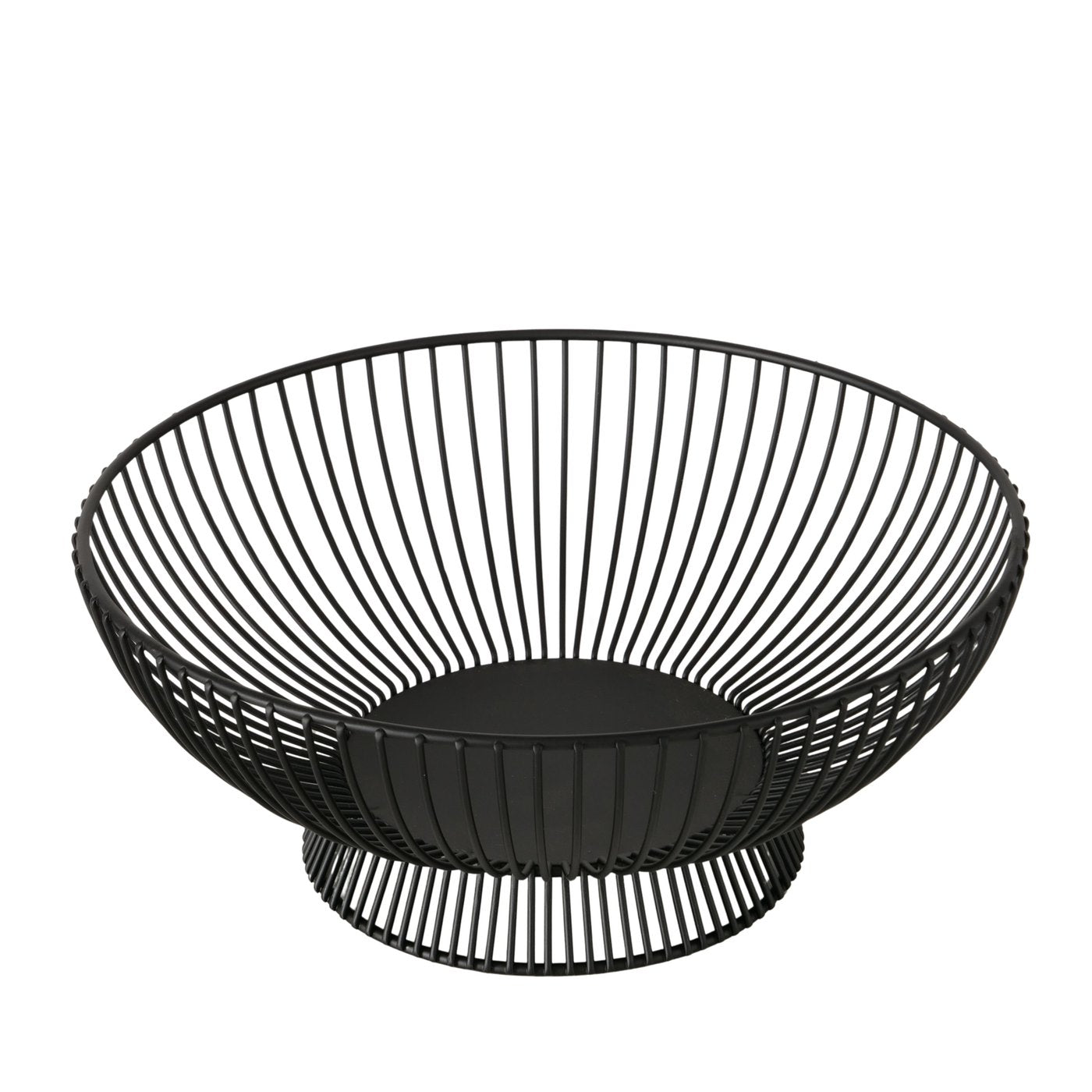 Dekoschale Balu Schwarz Metall Rund