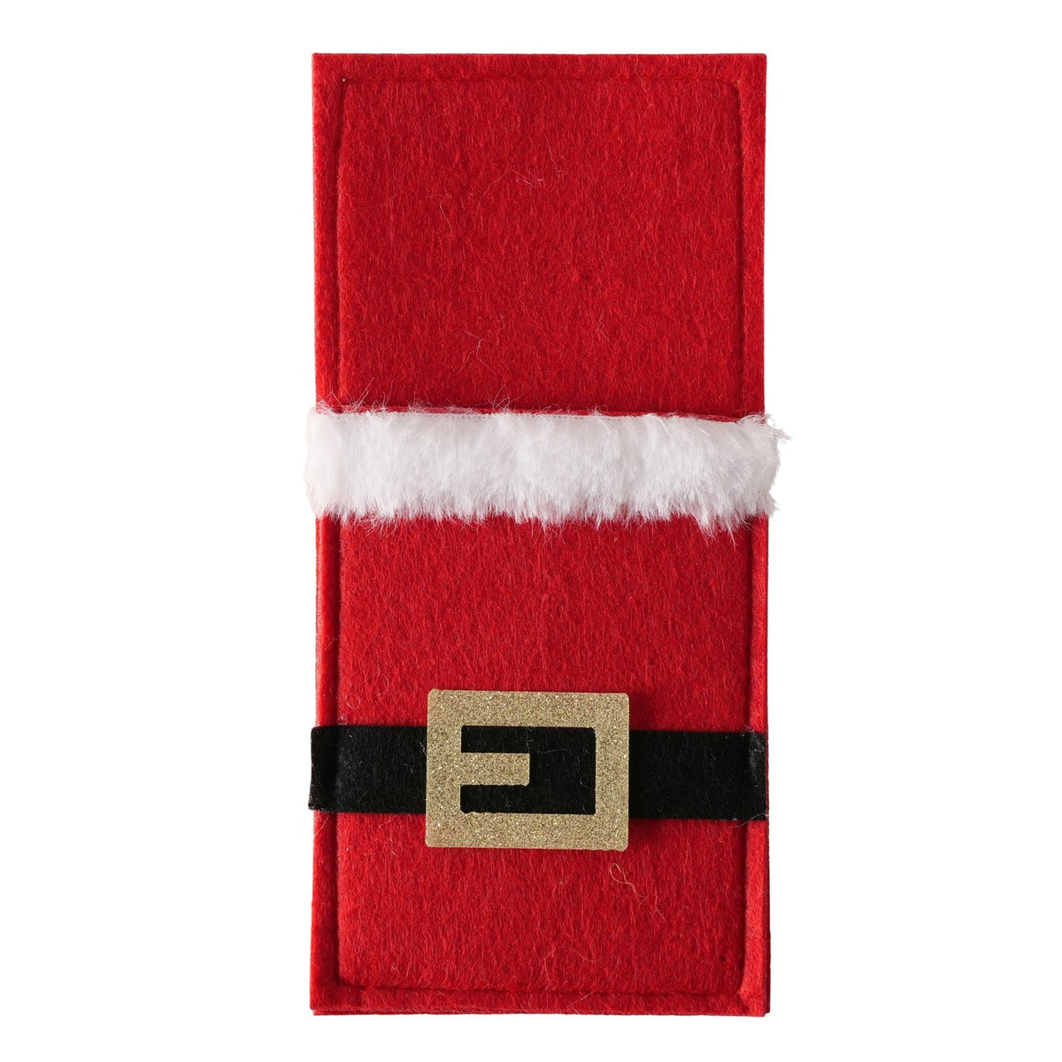 Bestecktasche Weihnachtsgürtel Rot 21 cm
