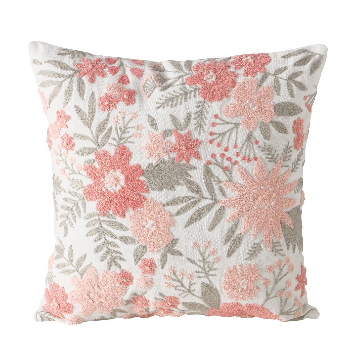 Kissen Florencia Floral Handgefertigt 45x45 cm – Romantisches Design