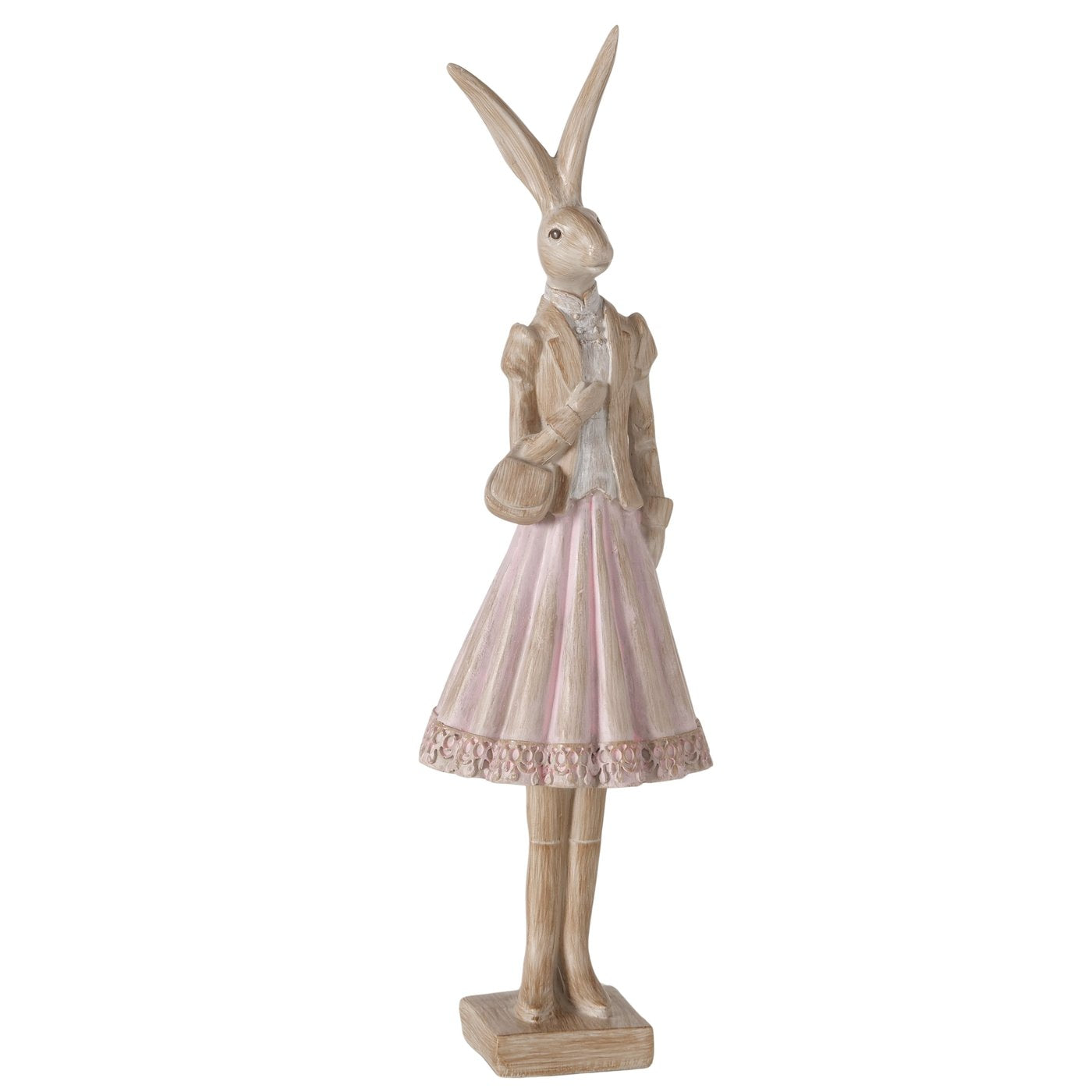 Deko Hasenfigur Elowen Hasenpaar elegant 2er Set