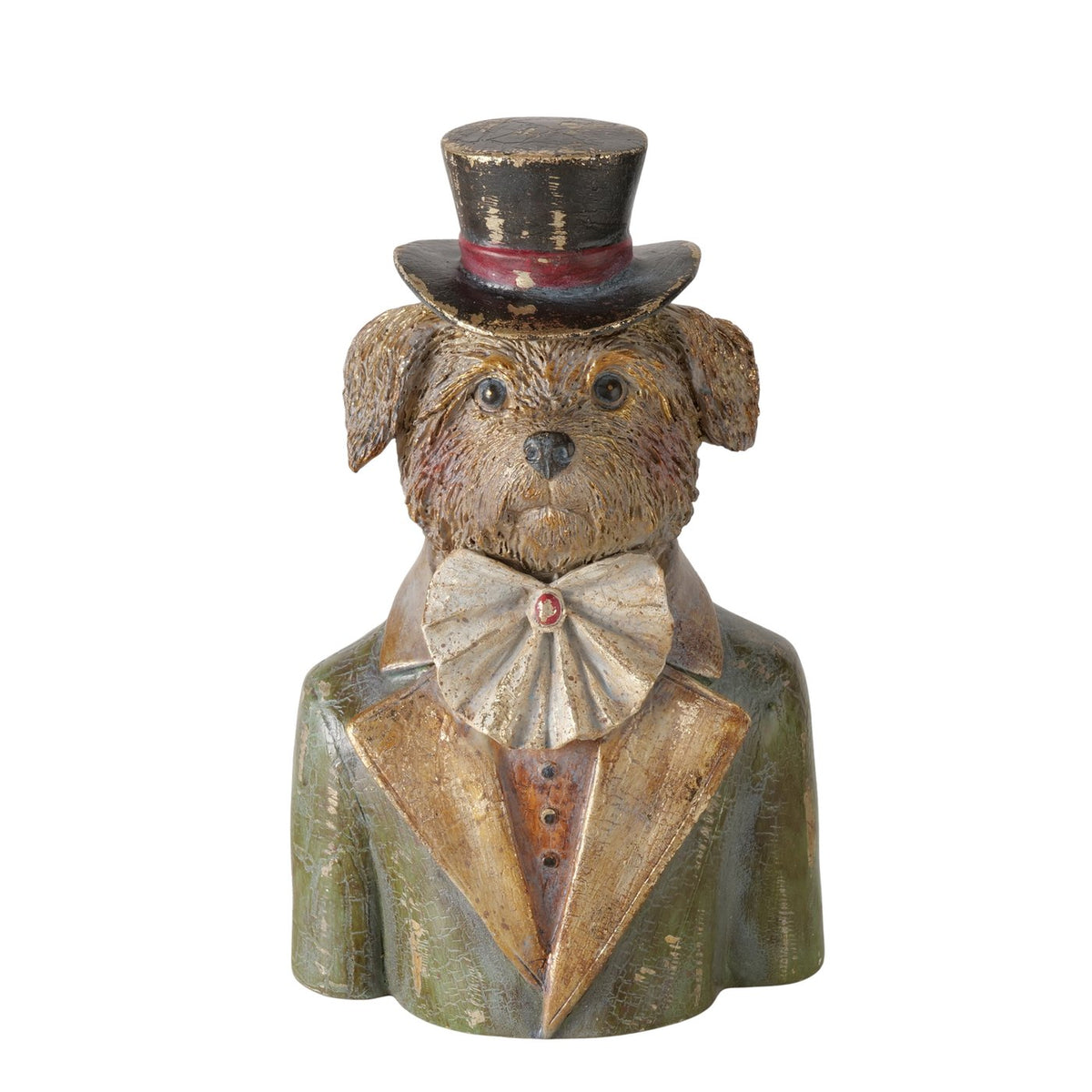 Dekofiguren Mercury Hund und Katze 2er Set 22,5 cm