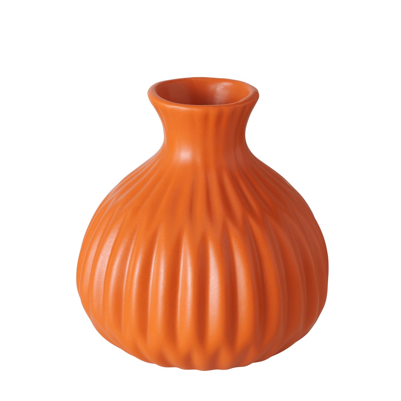 Vase Esko 3er Set Orange Keramik 12cm