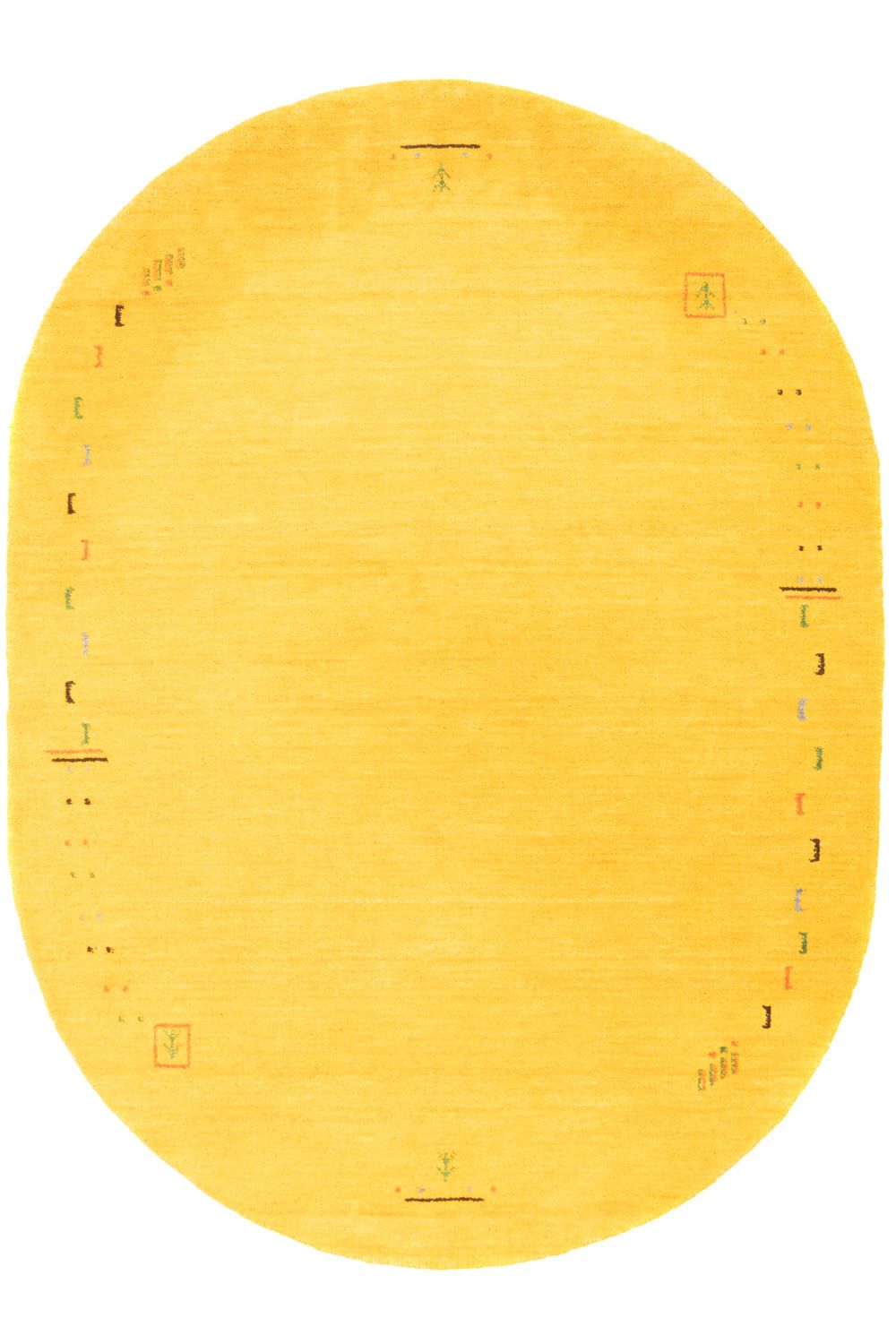 Gabbeh Teppich - Indus »Fenth« Oval