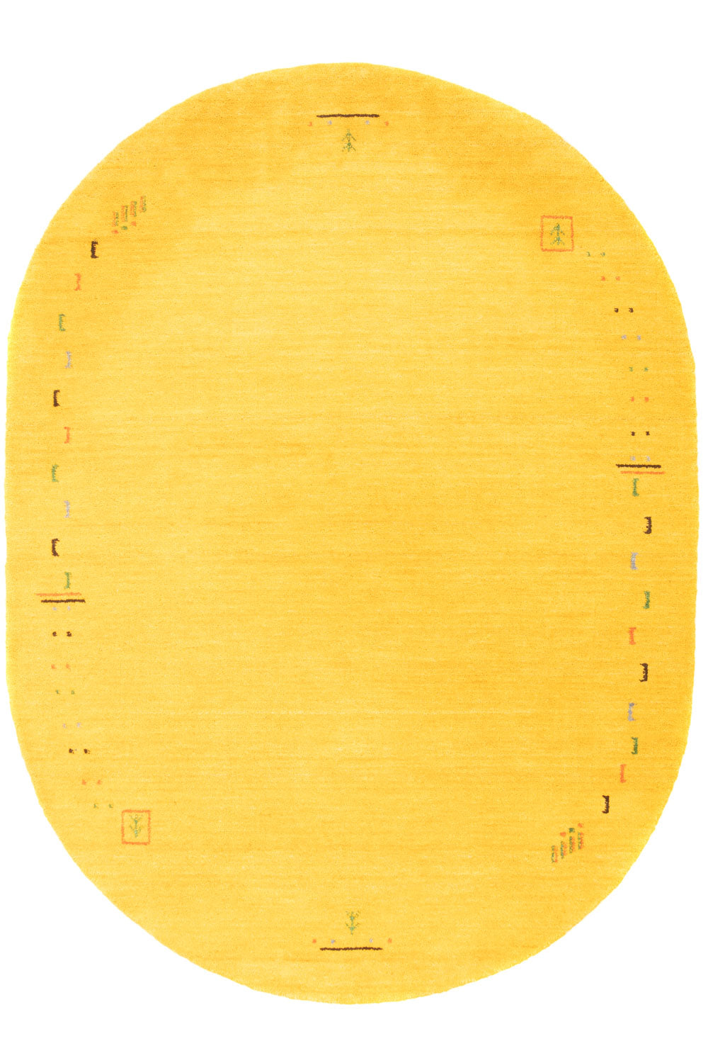 Gabbeh Teppich - Indus »Fenth« Oval