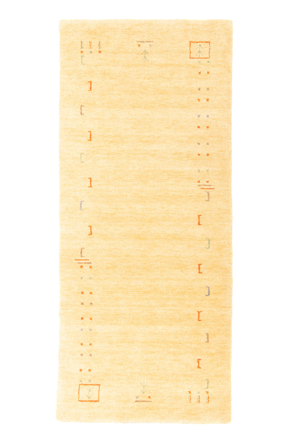 Gabbeh Teppich - Indus »Fenth« Läufer