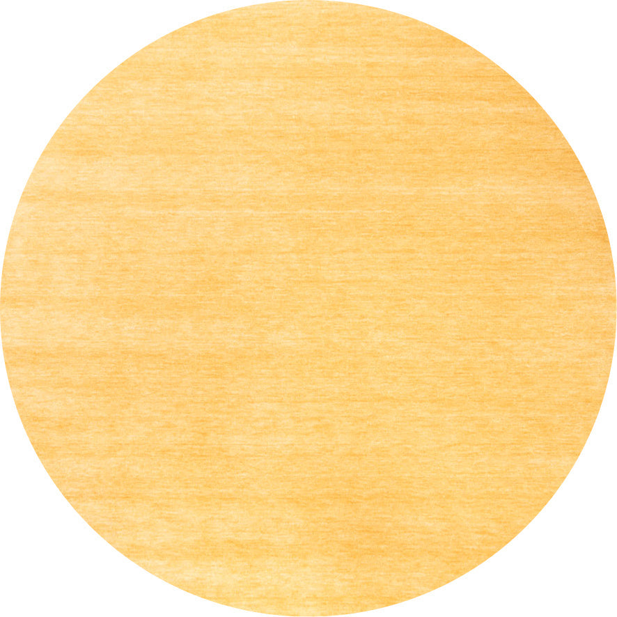 Gabbeh Teppich - Softy - Uni - rund