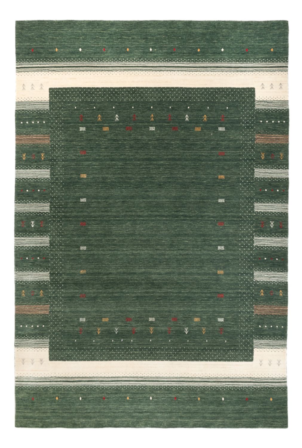 Gabbeh Teppich - Loribaft Softy - Aurora Flair - rechteckig