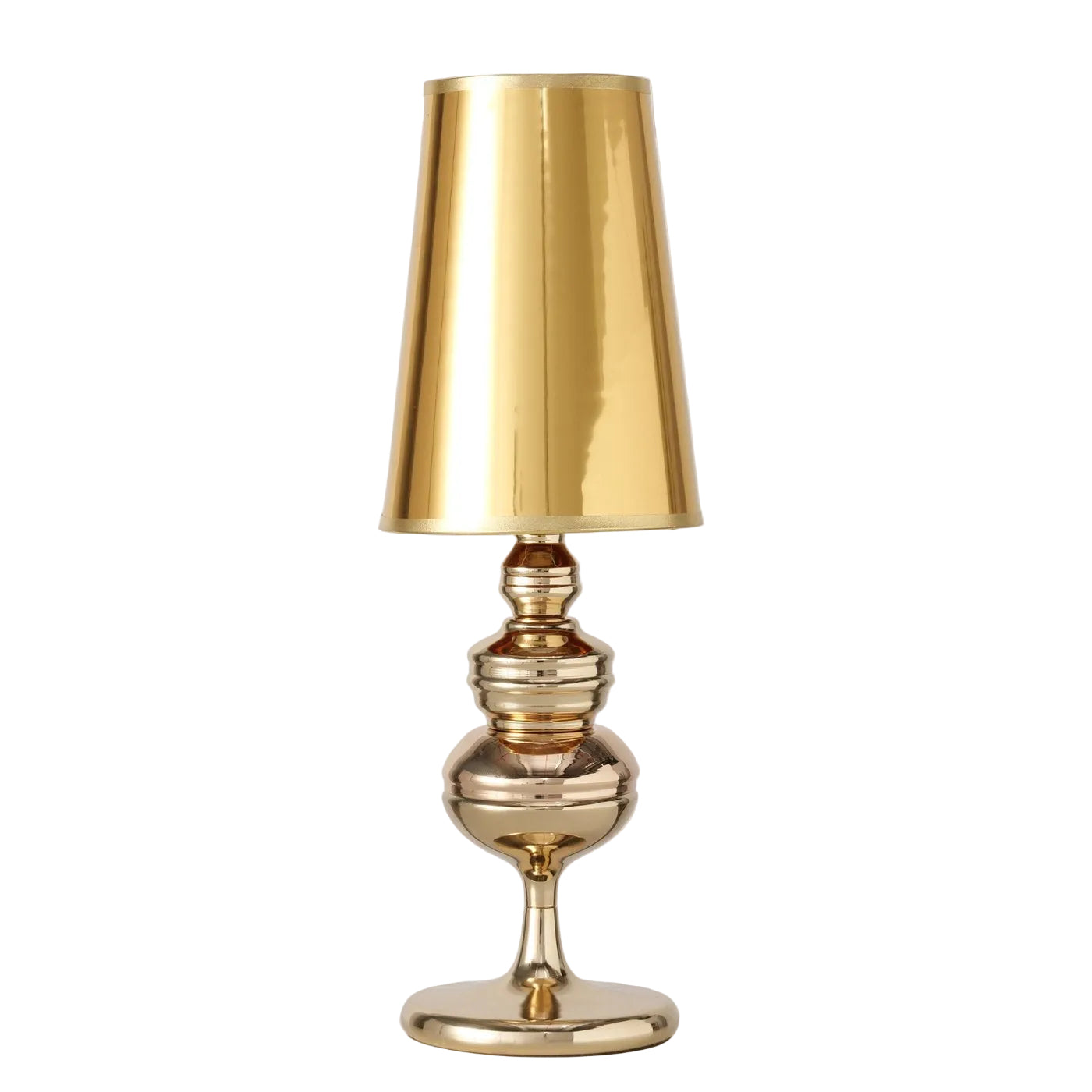 Georgia Tischleuchte Gold Metall 53 cm