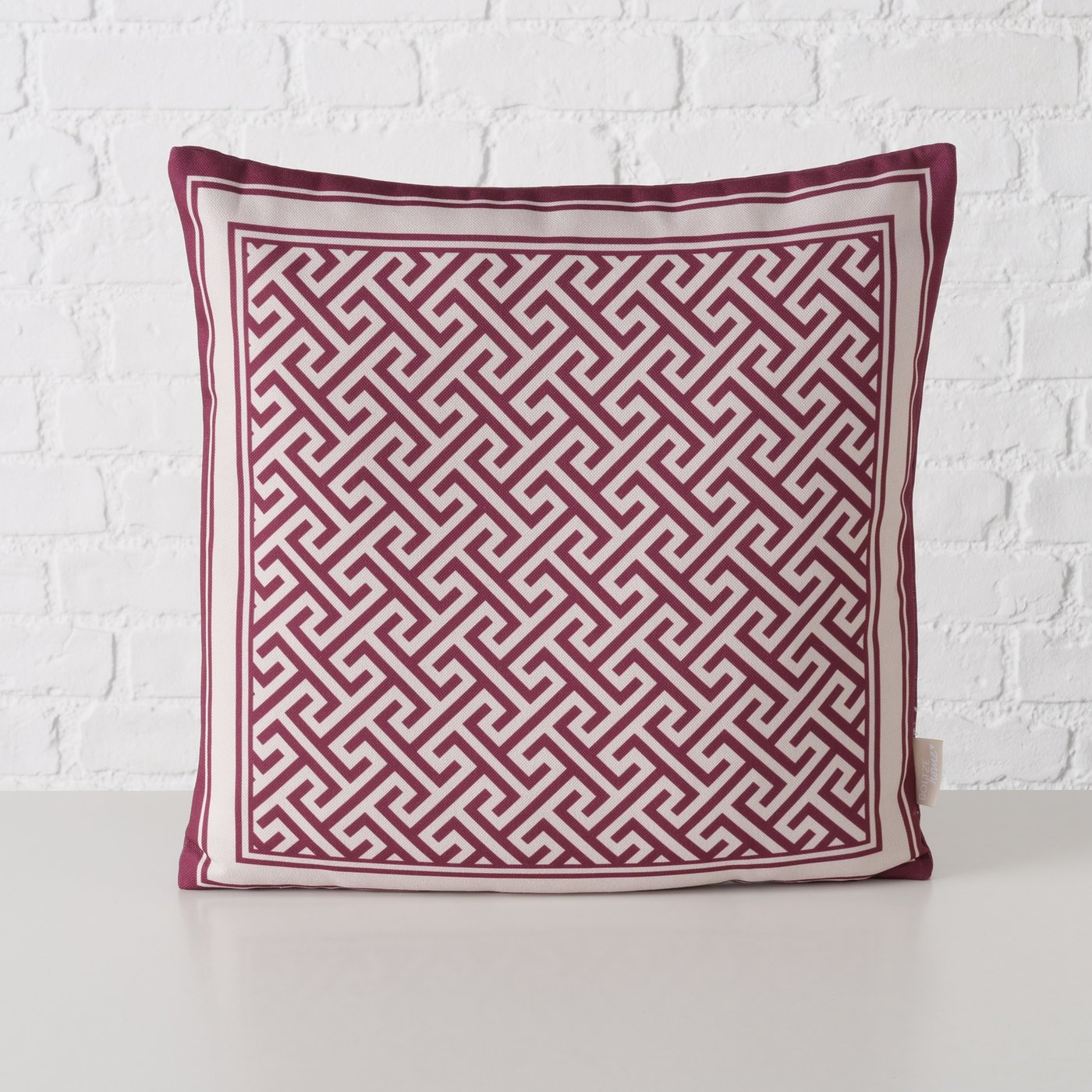 Kissen Palazzo mit abstraktem Ornament-Design 45x45 cm