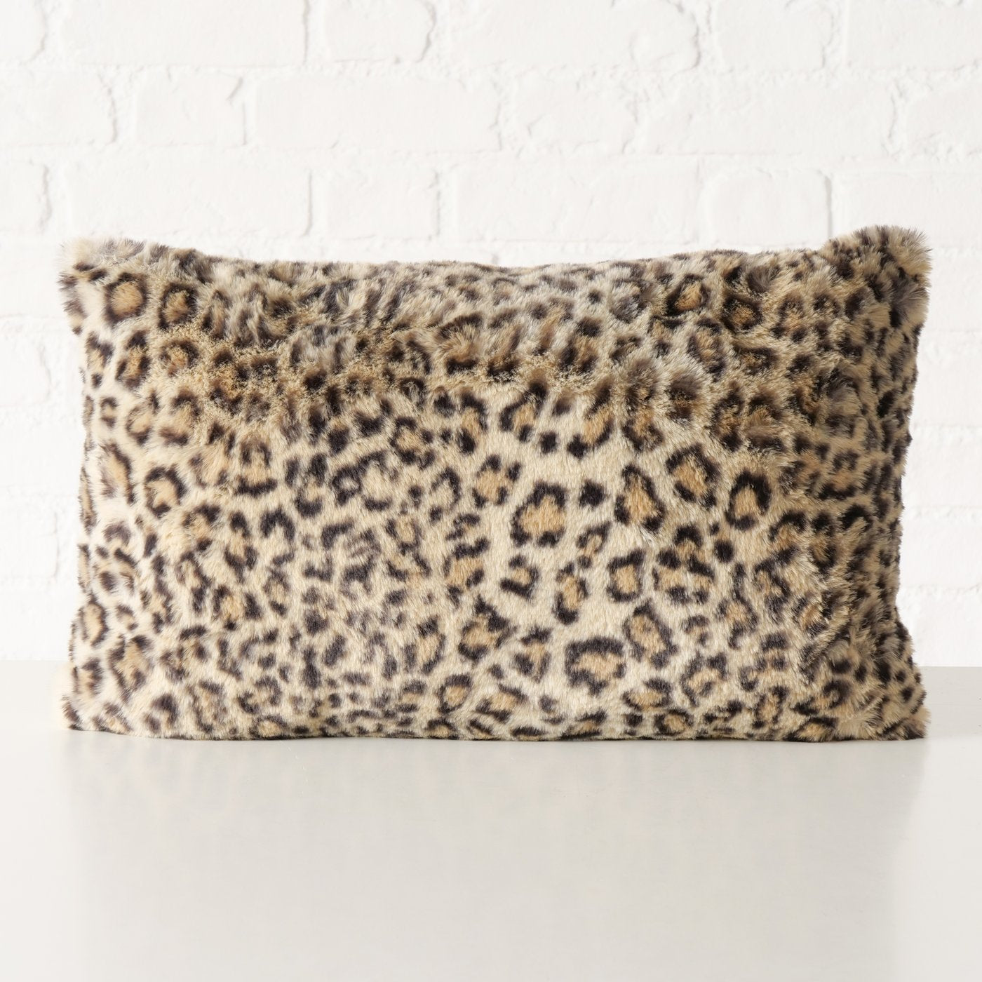 Kunstfell Kissen Savanna – Luxuriöses Leoparden Design für stilvolle Akzente