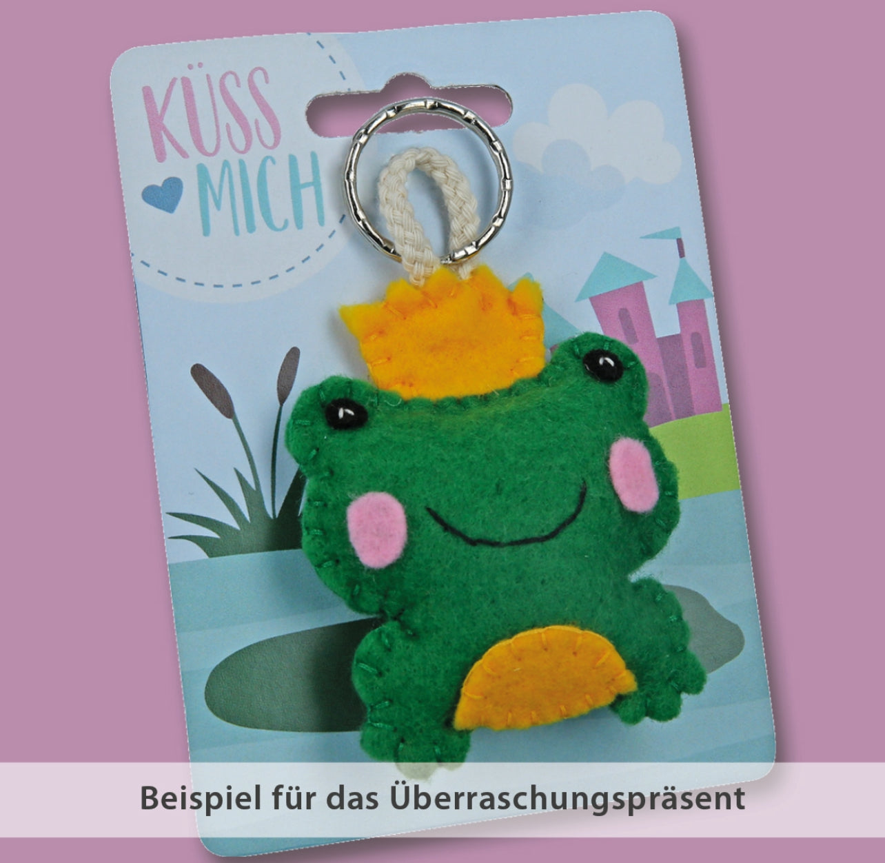 Handgefertigte Geschenkbox 'Clown Schatz' mit Unikat Clownfigur, Grußkarte & Überraschungspräsent - Ideales Geschenk für Valentinstag, Geburtstag, Muttertag