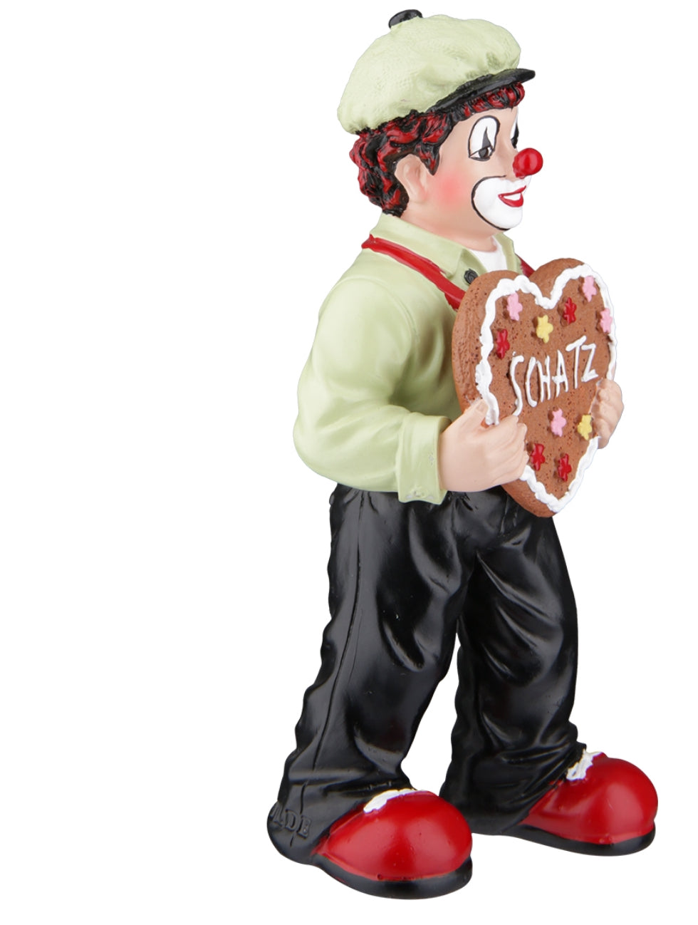 Handgefertigte Geschenkbox 'Clown Schatz' mit Unikat Clownfigur, Grußkarte & Überraschungspräsent - Ideales Geschenk für Valentinstag, Geburtstag, Muttertag